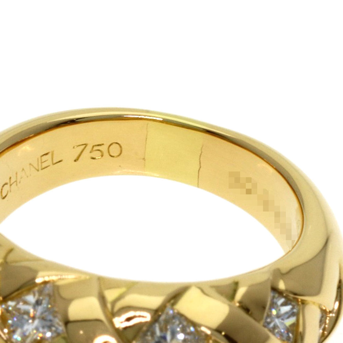 Chanel Yellow Gold (18K) Band Ring (Pre-Owned)
