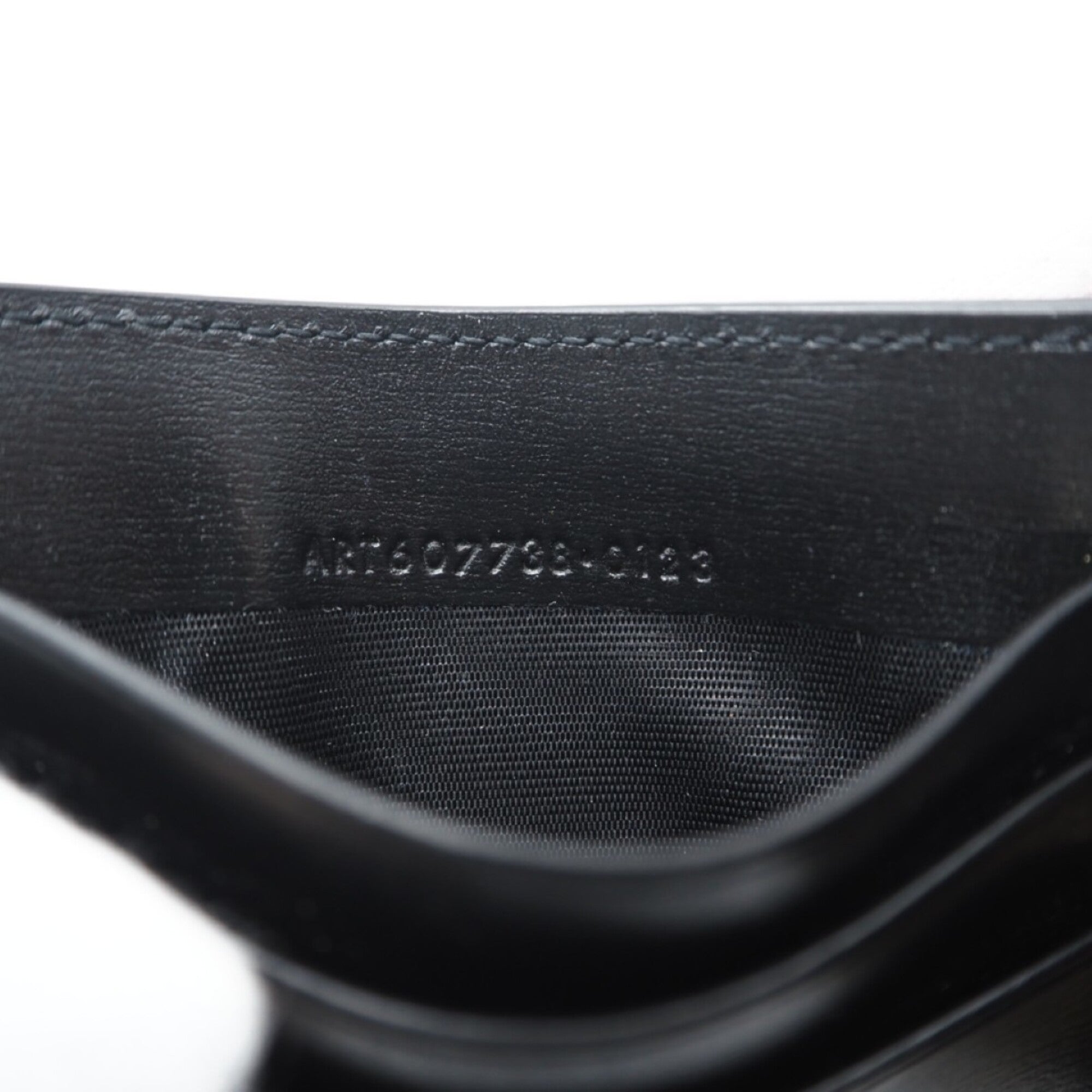 Saint Laurent Black Leather Money Clip (Pre-Owned)