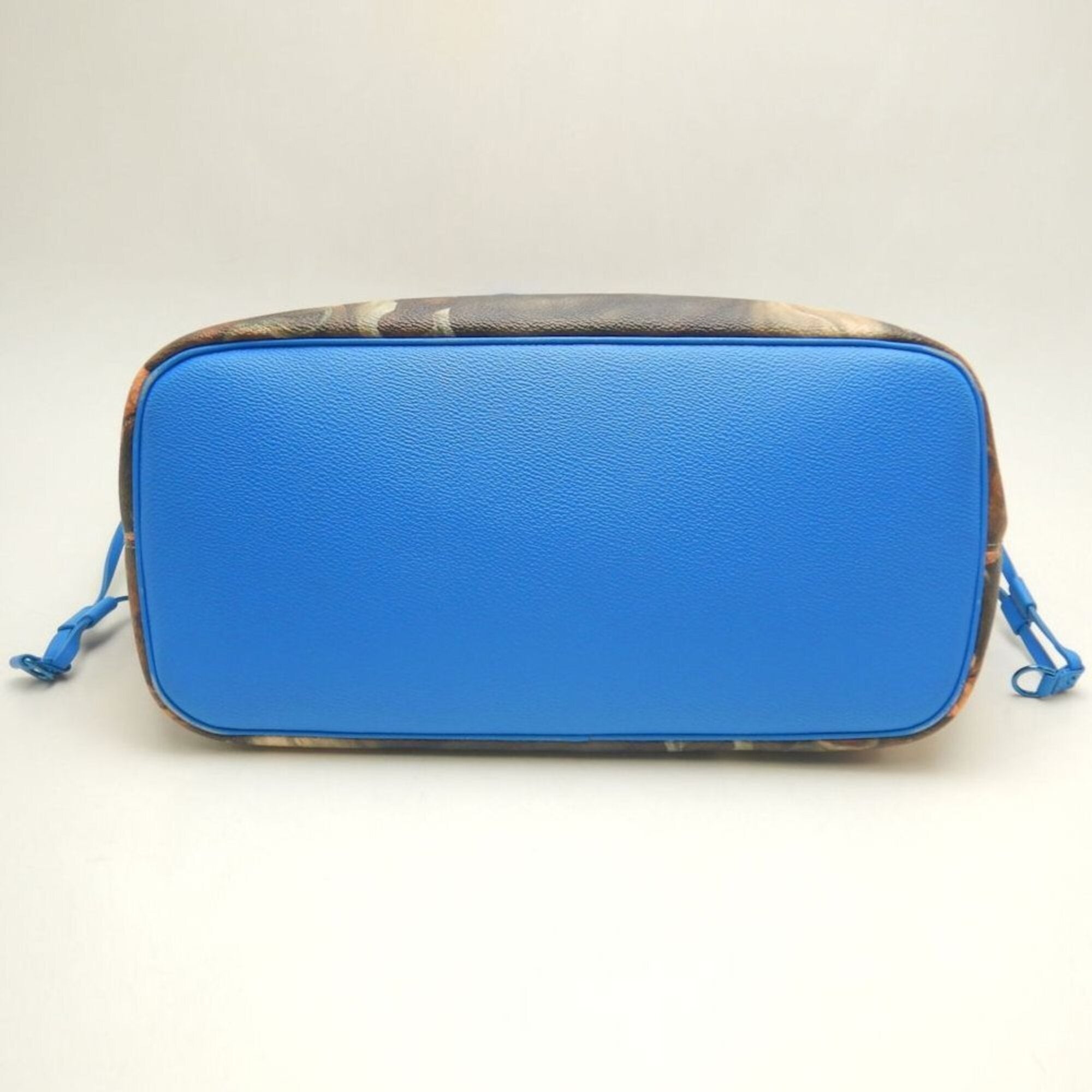 Louis Vuitton Grand Blue Coated Canvas Tote Bag (Pre-Owned)