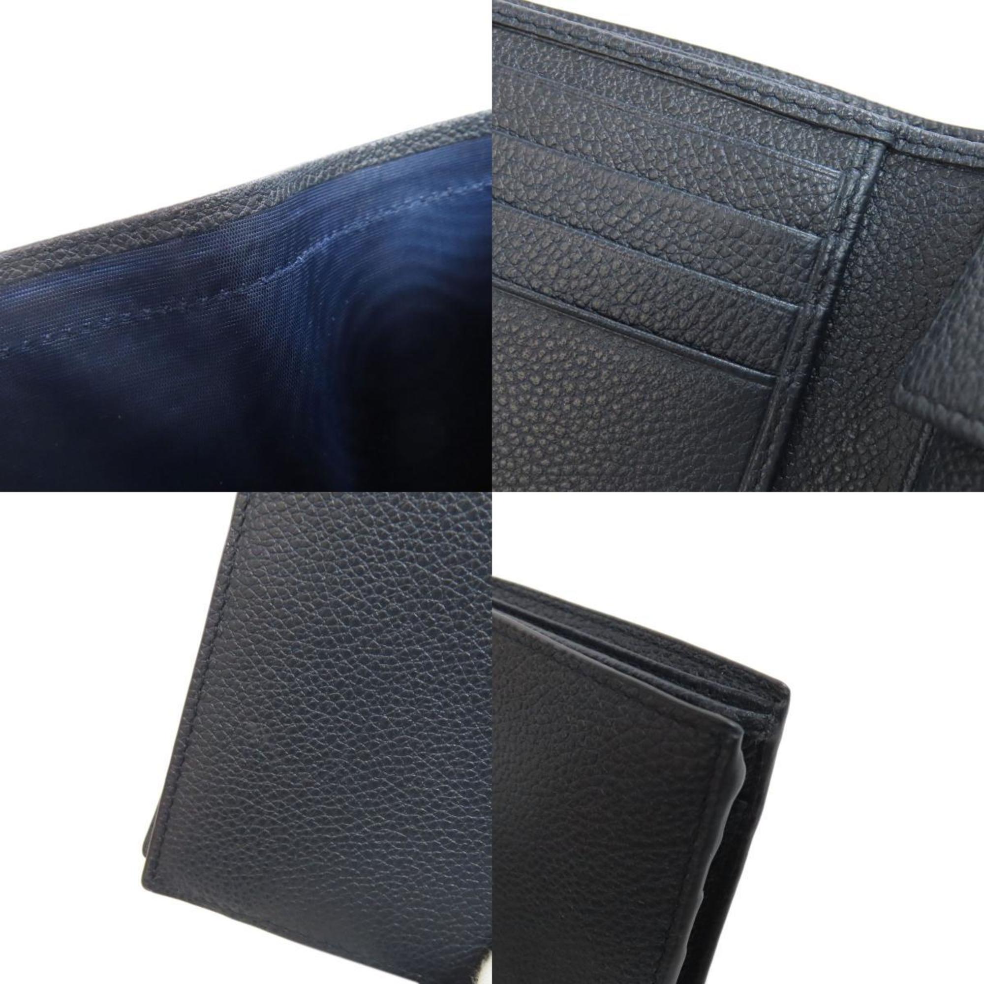 Prada Black Leather Wallet (Bi-Fold) (Pre-Owned)