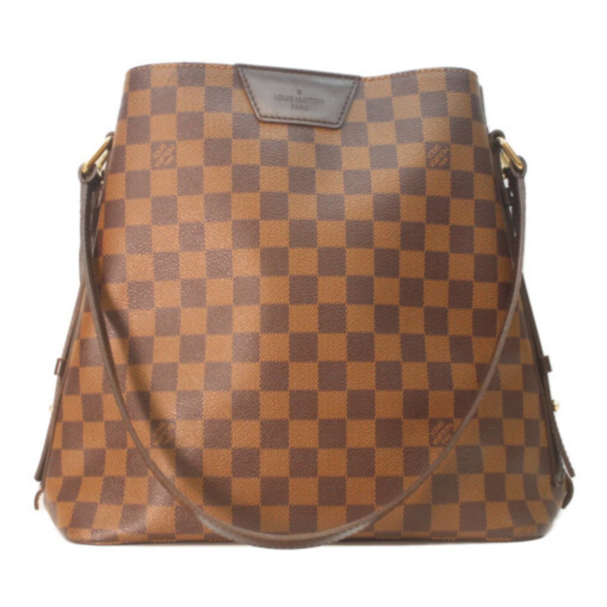 Louis Vuitton Brown Damier Canvas Shoulder Bag (Pre-Owned)