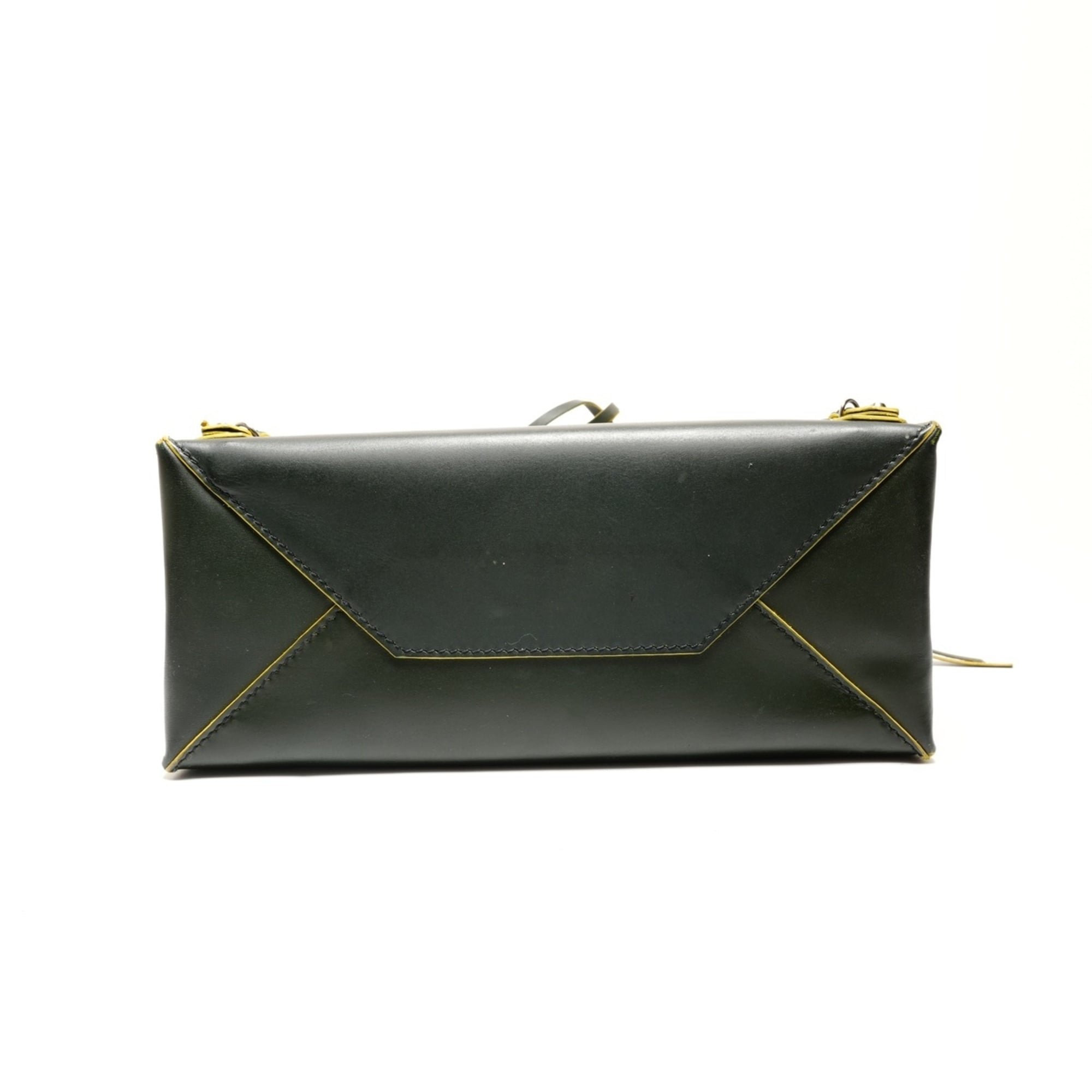 Balenciaga Green Leather Handbag (Pre-Owned)