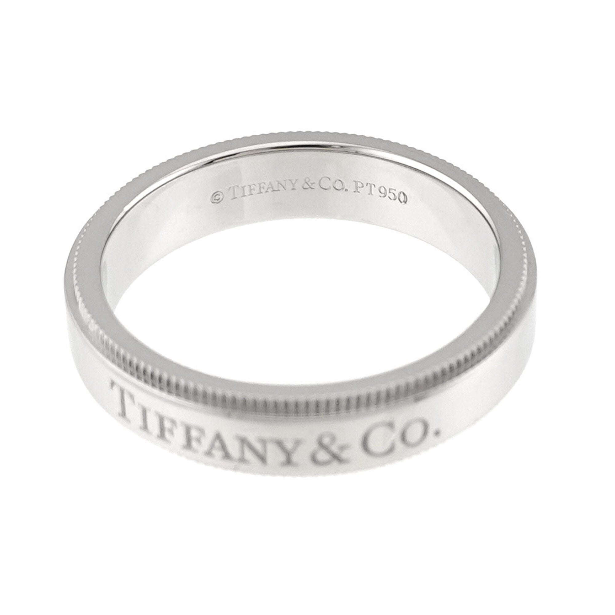Tiffany Platinum 950 Band Ring (Pre-Owned)