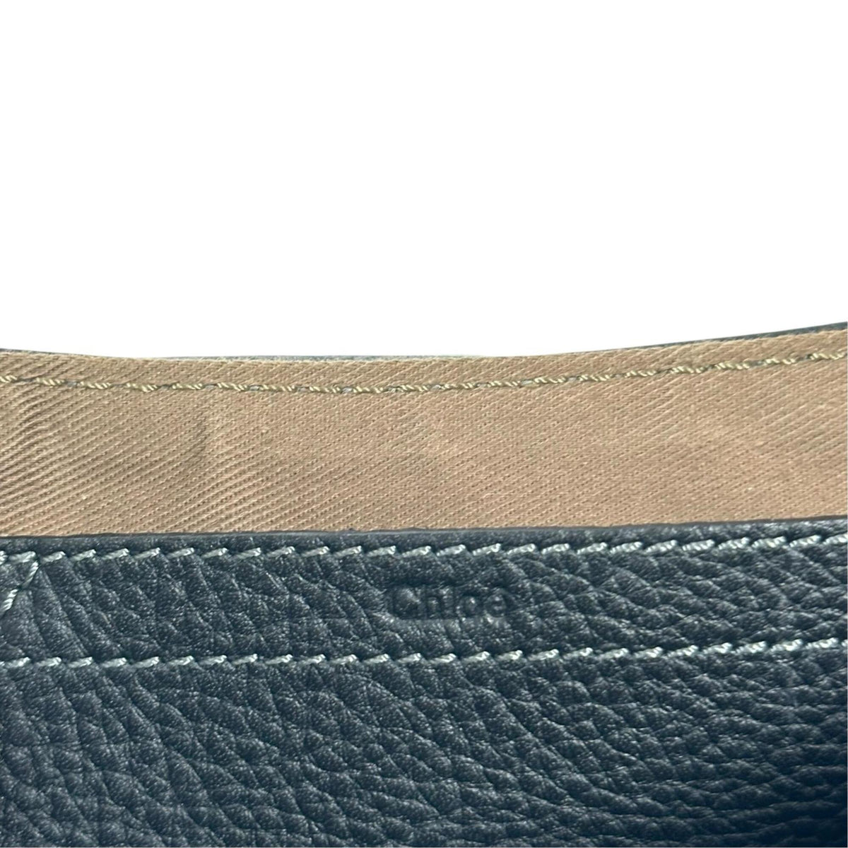 Chloé Black Leather Shoulder Bag (Pre-Owned)