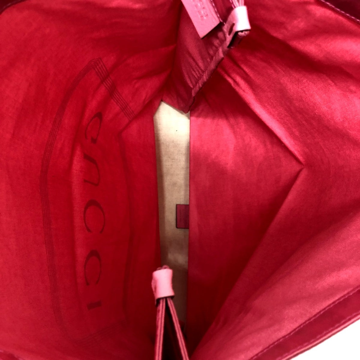 Gucci Pink Cloth Handbag (Pre-Owned)