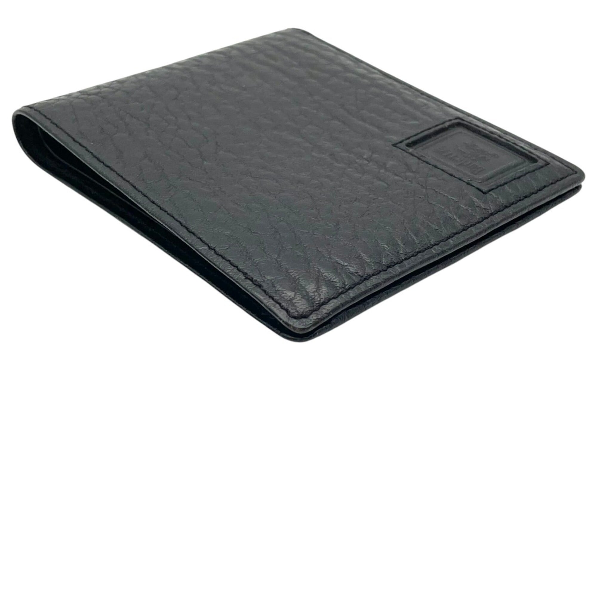 Burberry Black Leather Wallet (Bi-Fold) (Pre-Owned)