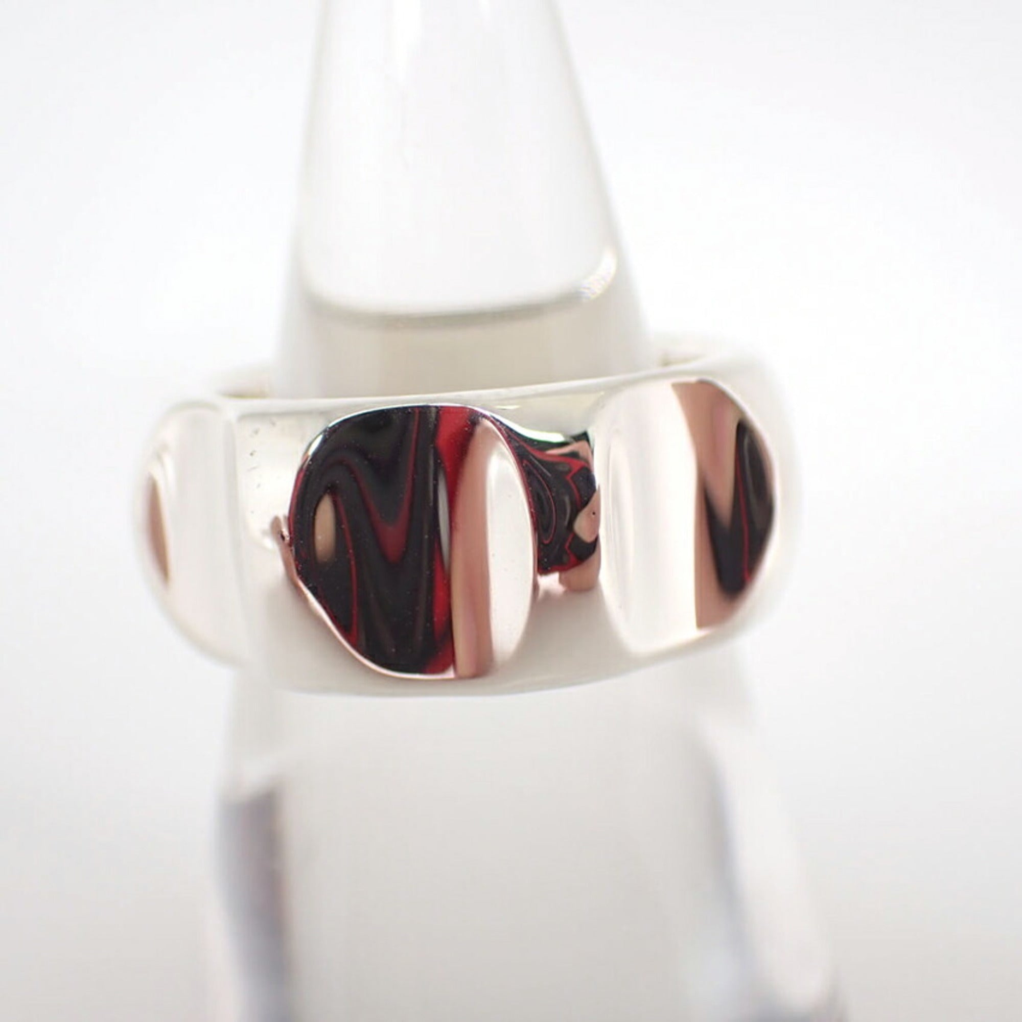 Tiffany Sterling Silver 925 Band Ring (Pre-Owned)