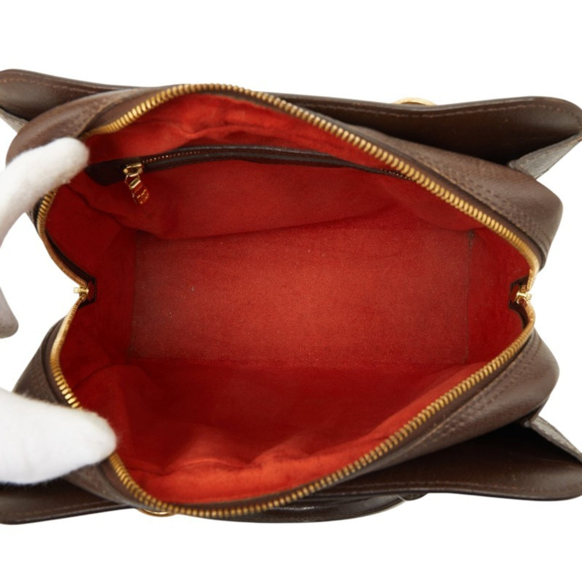 Louis Vuitton Brown Pvc Leather Handbag (Pre-Owned)