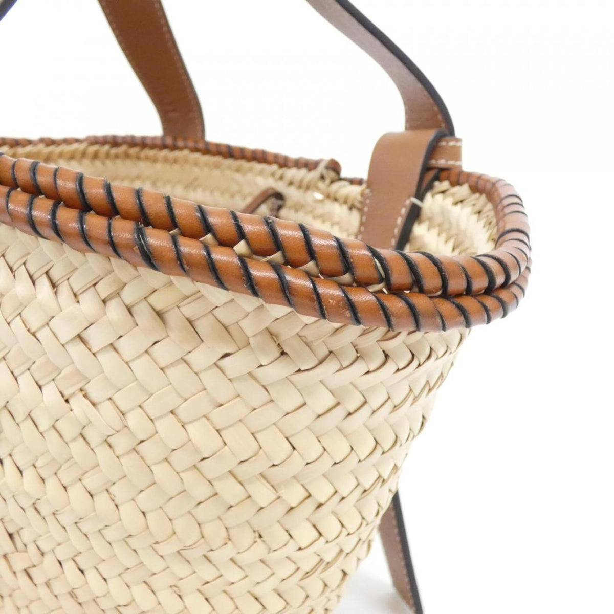 Loewe Beige Raffia Handbag (Pre-Owned)