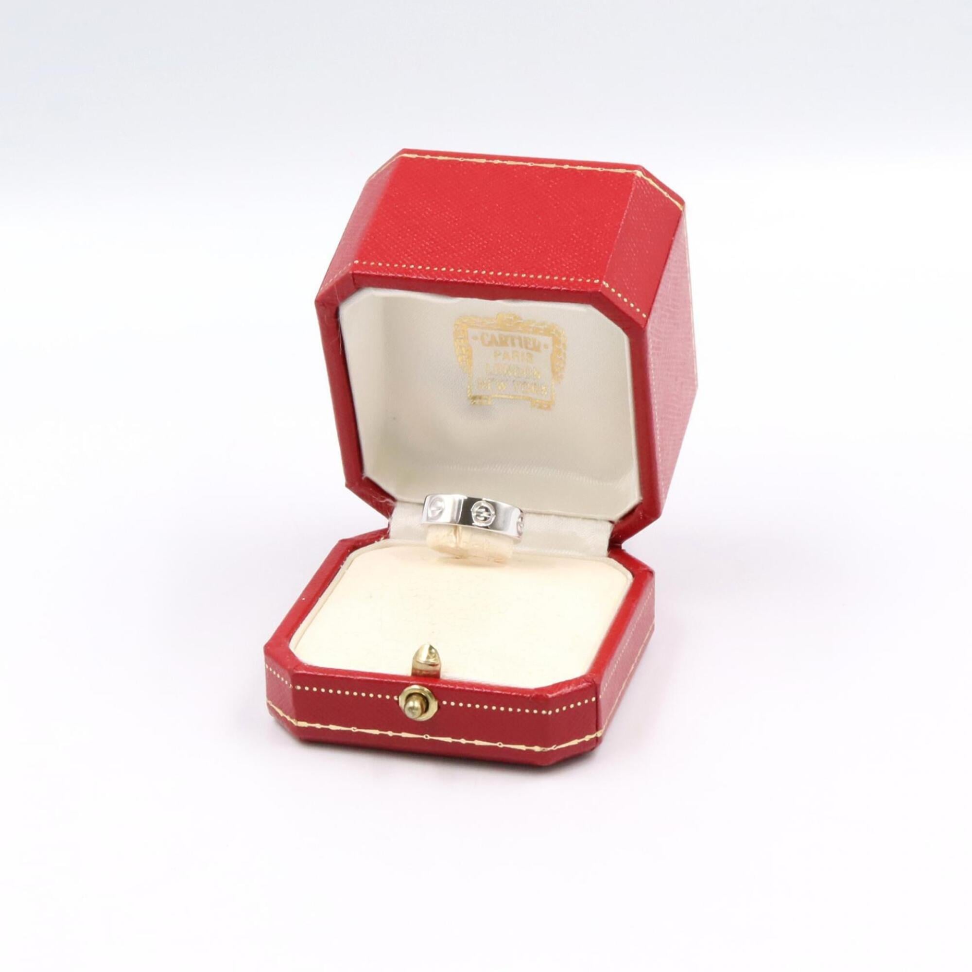 Cartier Love Band Ring (Pre-Owned)
