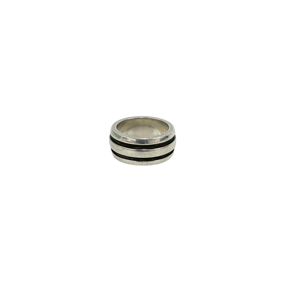 Tiffany Silver Silver 925 Band Ring (Pre-Owned)