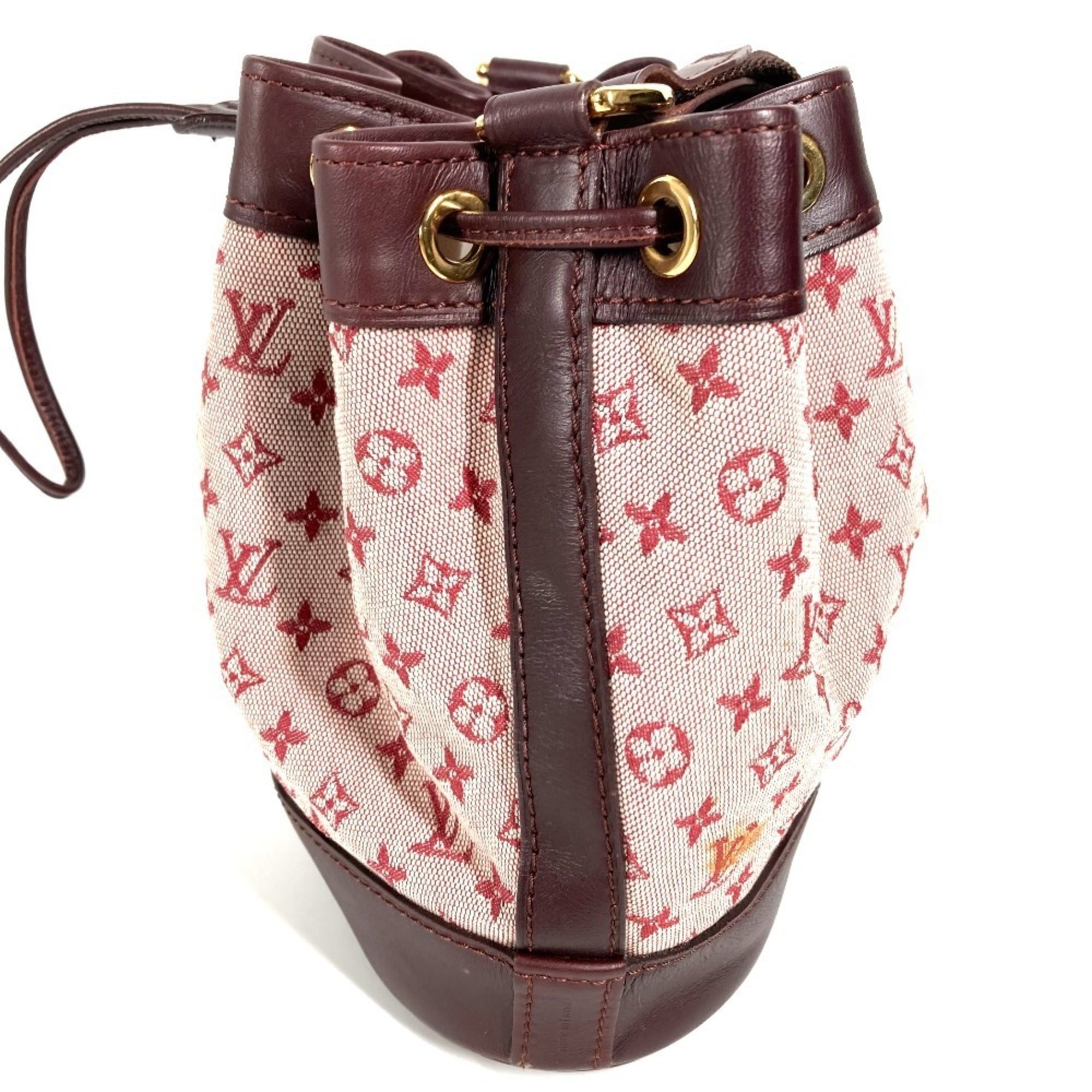 Louis Vuitton Cerise Red Color Monogram Mini Handbag Shoulder Bag (Pre-Owned)