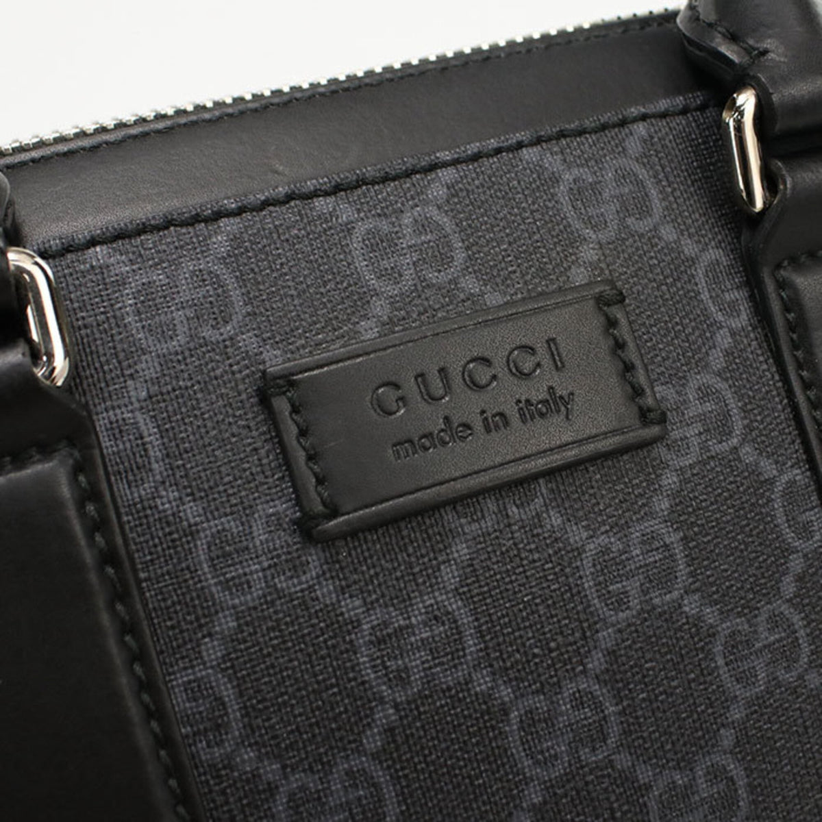 Gucci Black Pvc Briefcase (Pre-Owned)