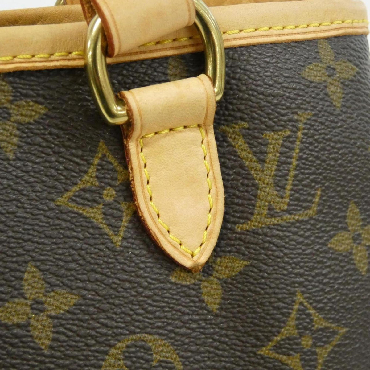 Louis Vuitton Brown Coated Canvas Handbag (Pre-Owned)