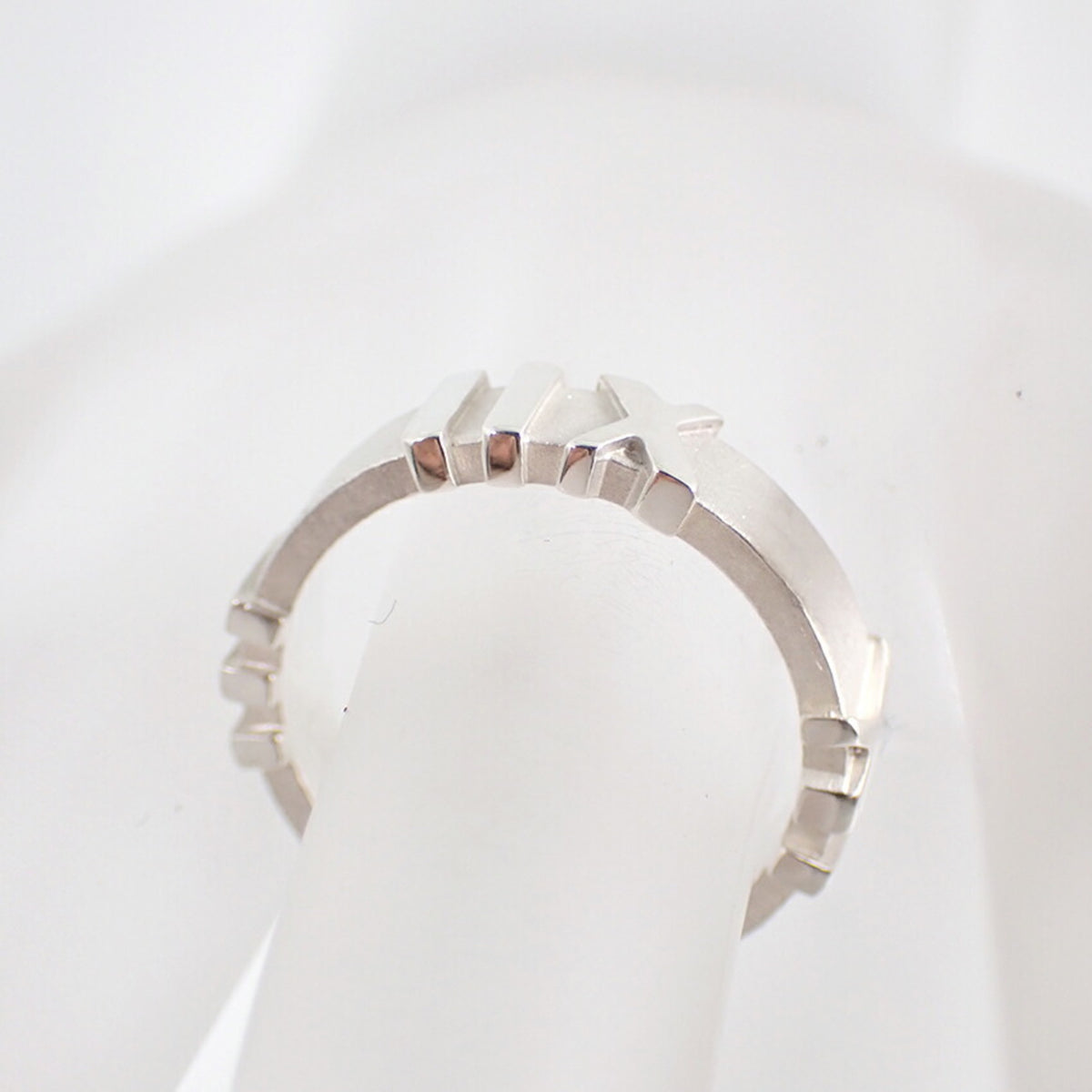Tiffany Sterling Silver 925 Band Ring (Pre-Owned)