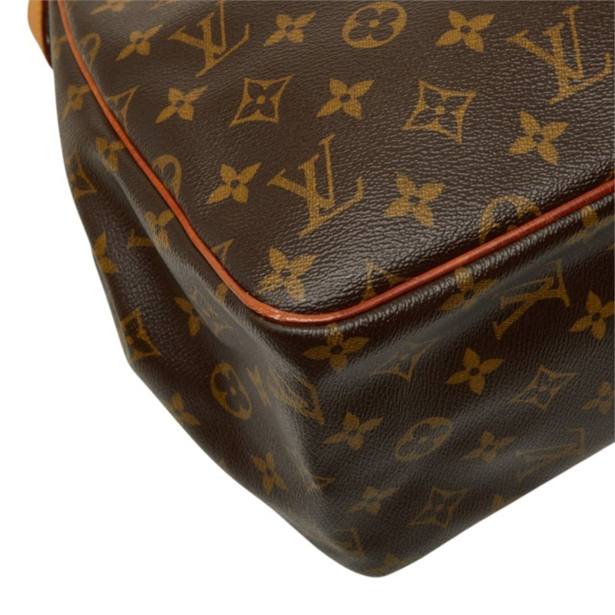 Louis Vuitton Brown Monogram Pvc Shoulder Bag Tote Bag (Pre-Owned)