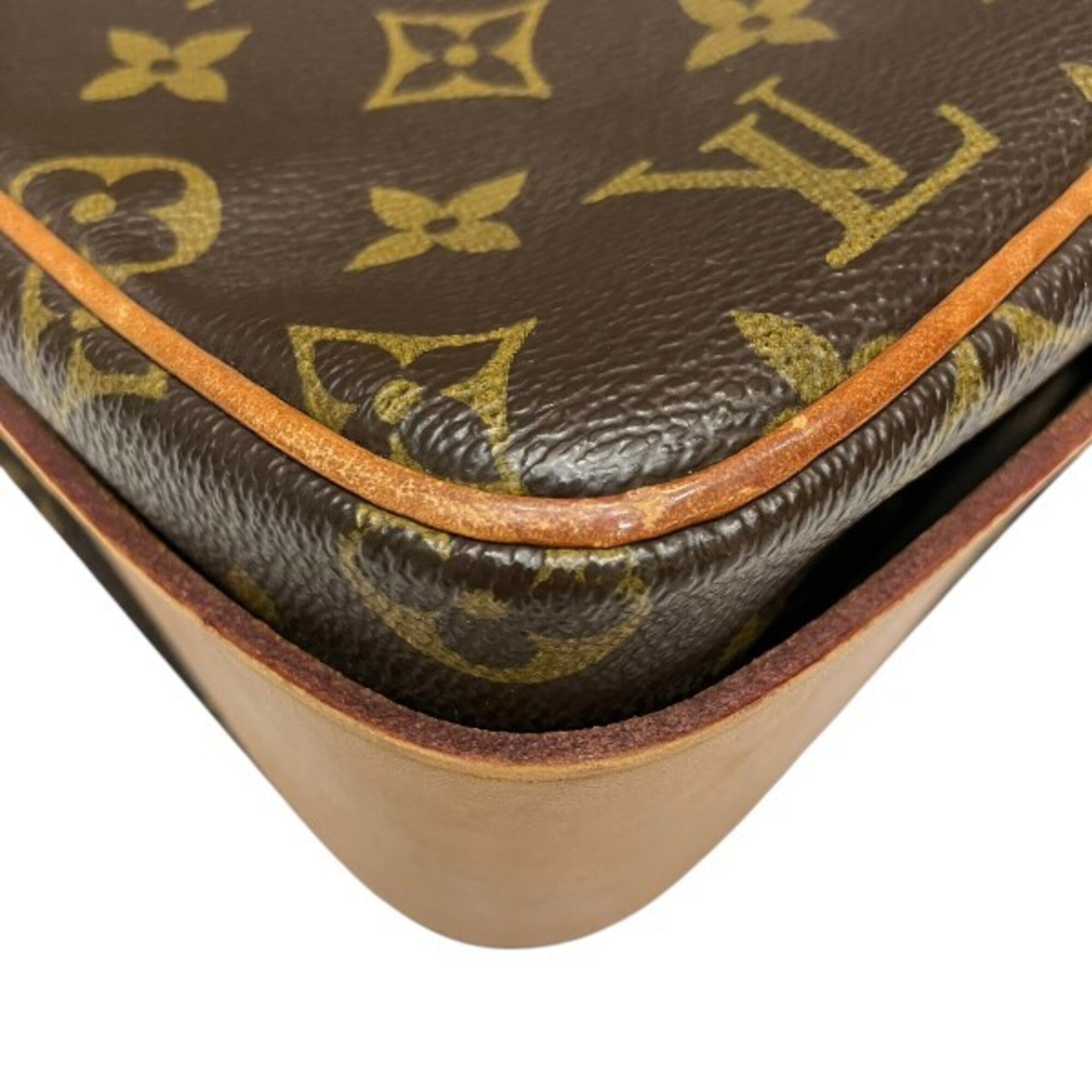 Louis Vuitton Brown Monogram Handbag Shoulder Bag (Pre-Owned)