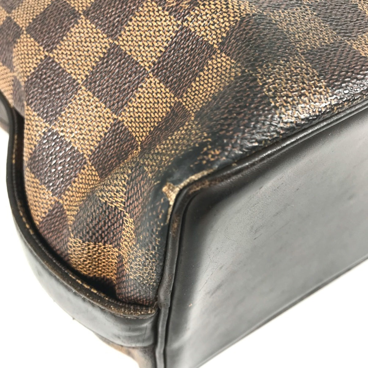 Louis Vuitton Brown Damier Canvas Shoulder Bag Tote Bag (Pre-Owned)