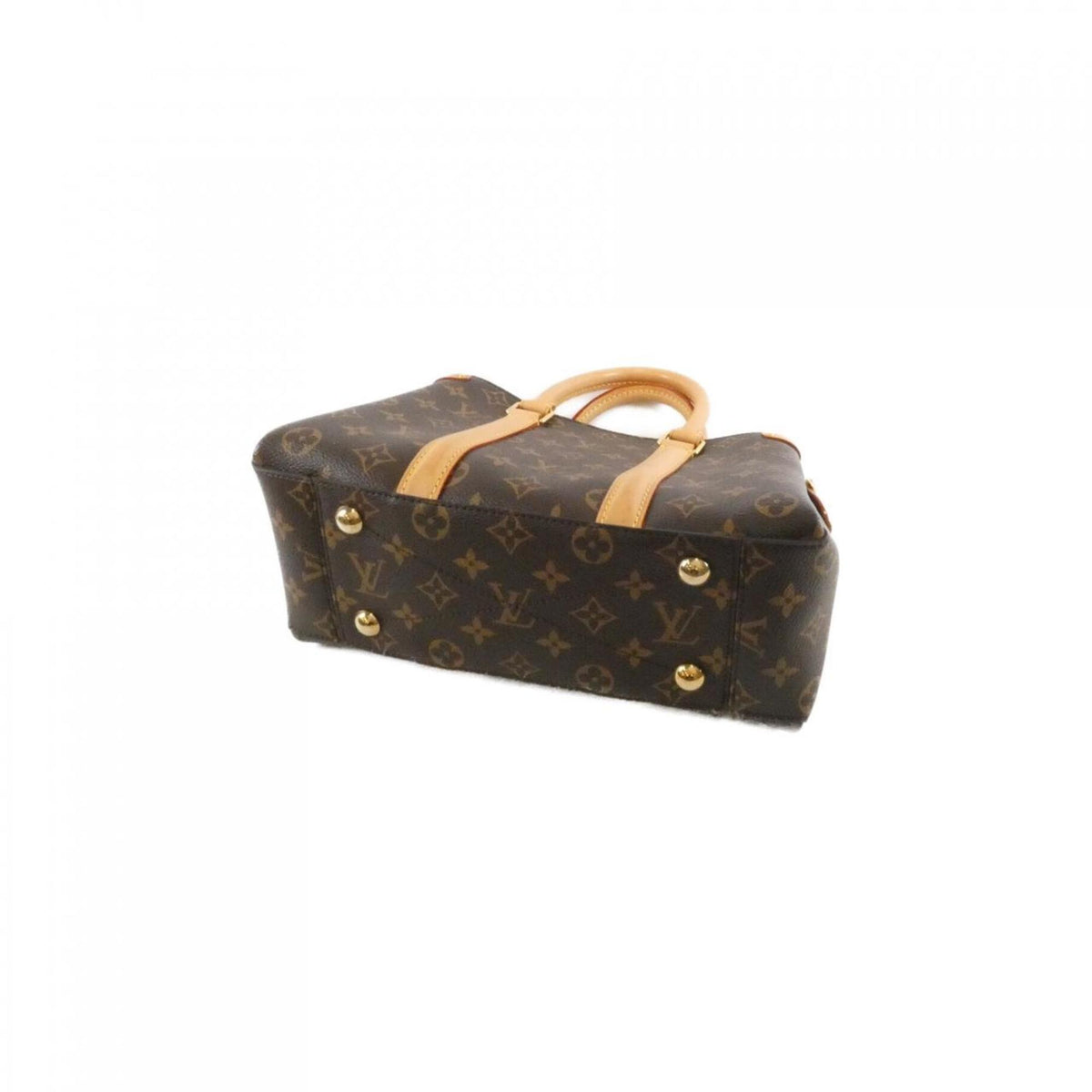 Louis Vuitton Marron Coated Canvas Handbag (Pre-Owned)