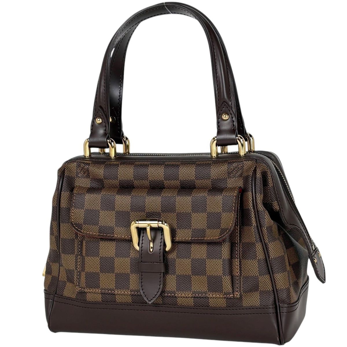 Louis Vuitton Damier Brown Damier Canvas Handbag (Pre-Owned)