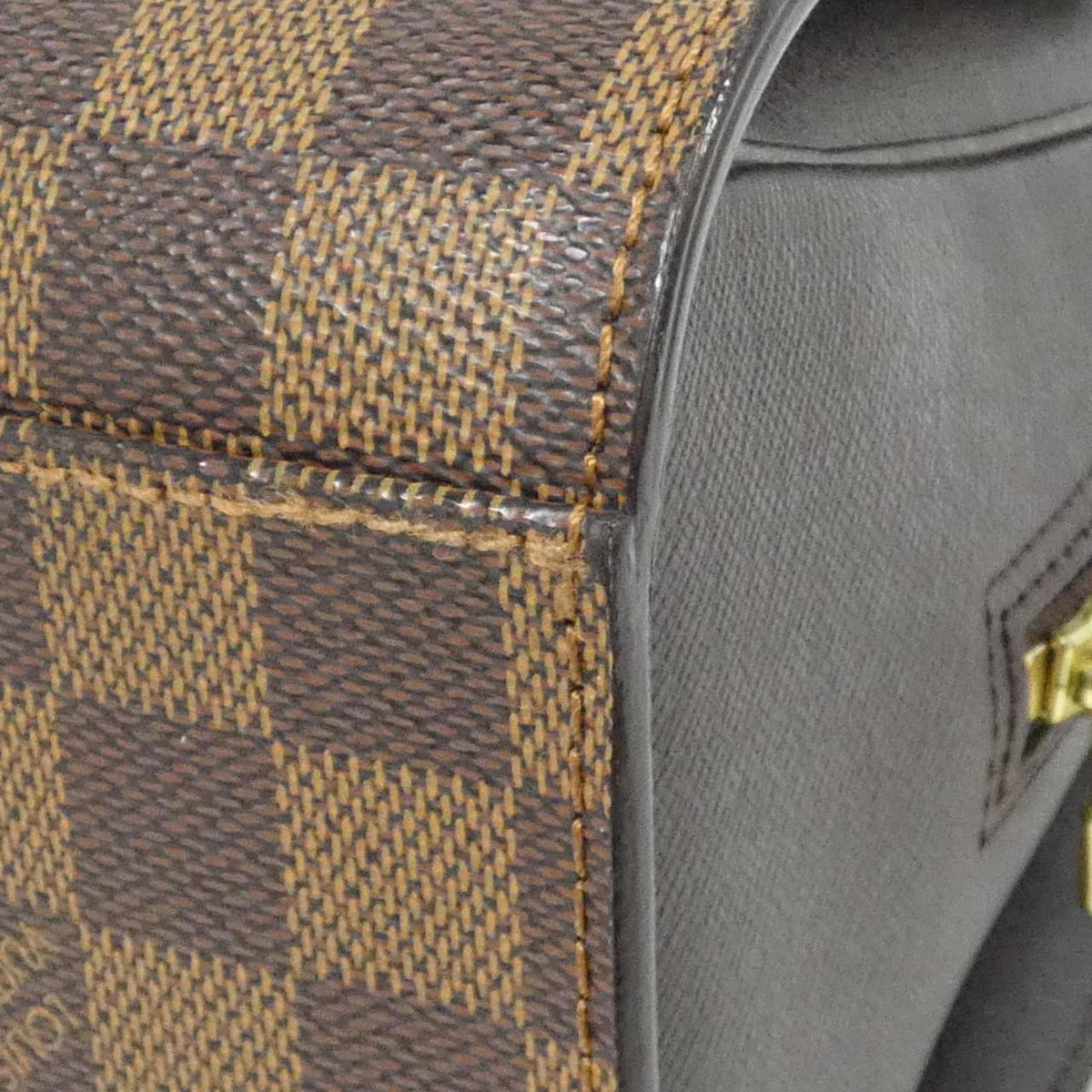 Louis Vuitton Ebene Coated Canvas Handbag (Pre-Owned)