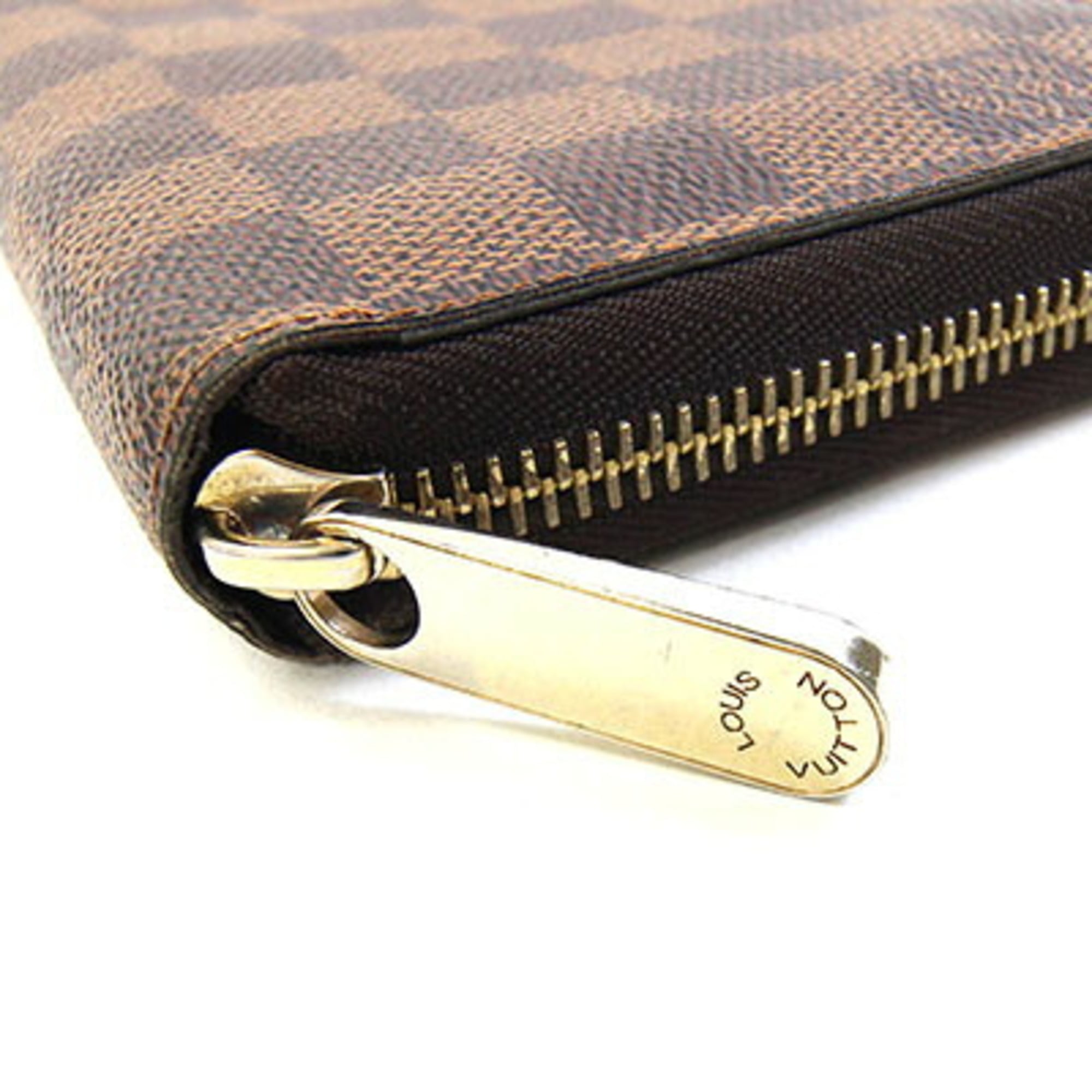 Louis Vuitton Damier Canvas Long Wallet (Bi-Fold) (Pre-Owned)