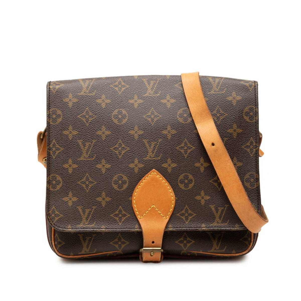 Louis Vuitton Brown Monogram Pvc Shoulder Bag (Pre-Owned)