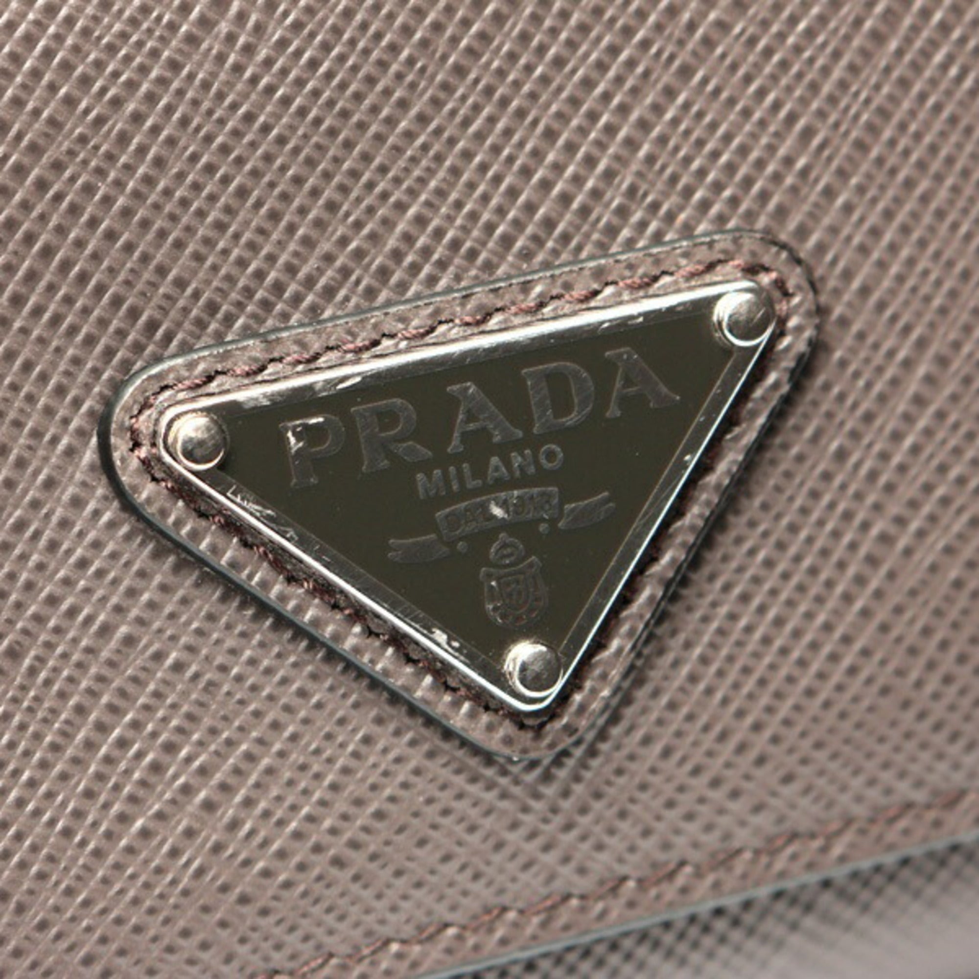 Prada Leather Wallet (Tri-Fold) (Pre-Owned)