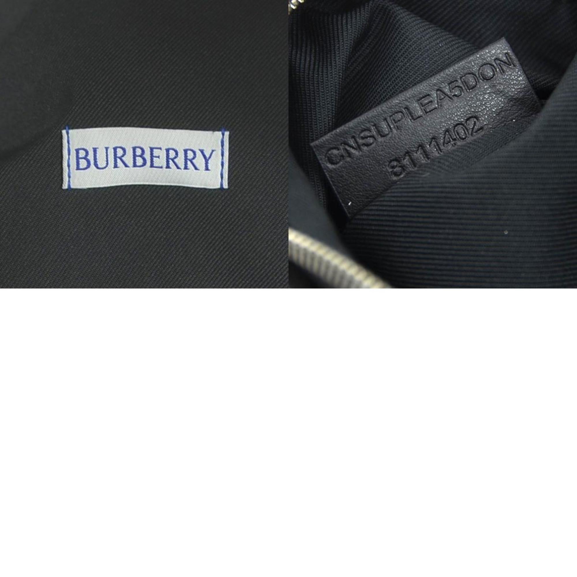 Burberry Black Nylon Canvas Fanny Pack (Pre-Owned)