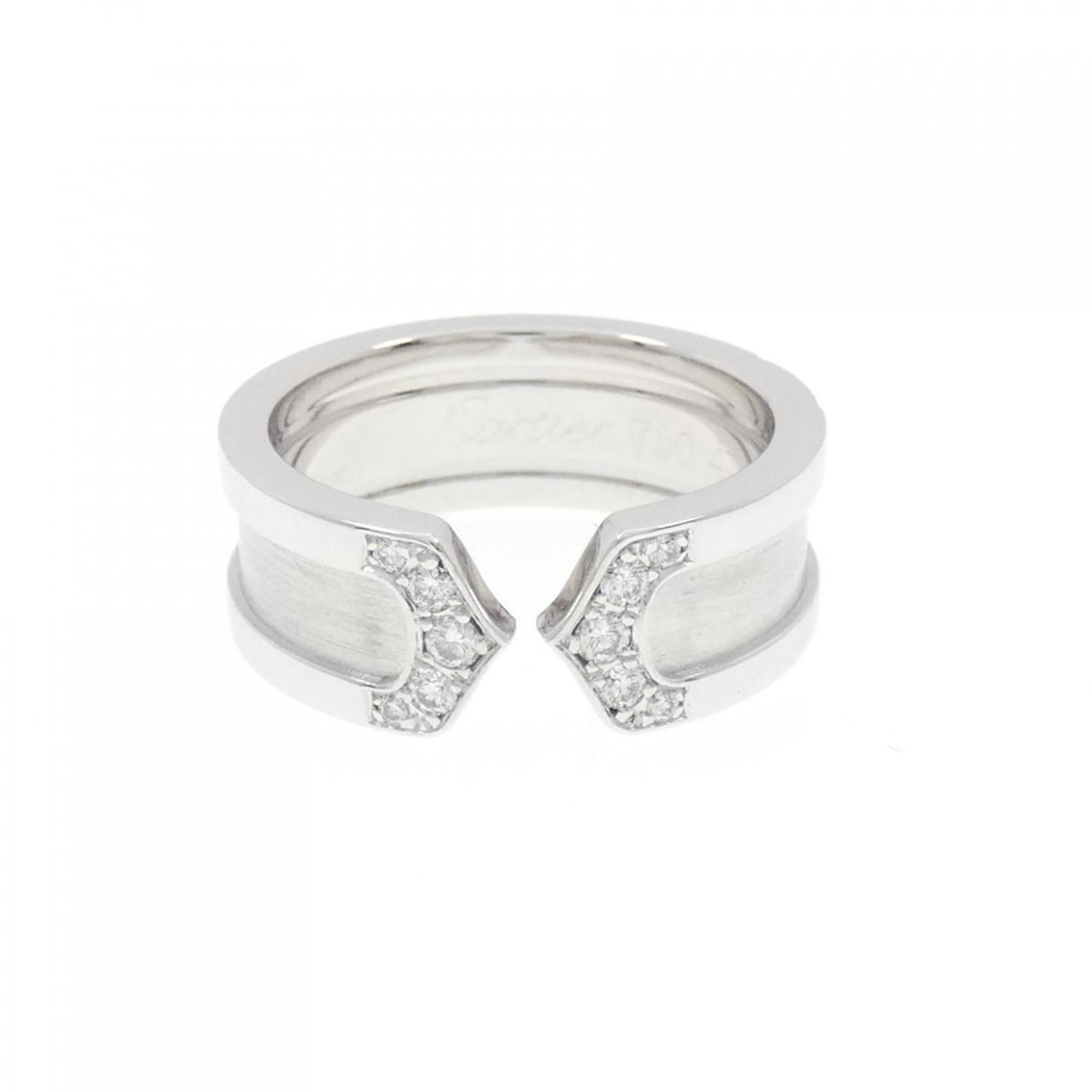 Cartier White Gold White Gold (18K) Band Ring (Pre-Owned)