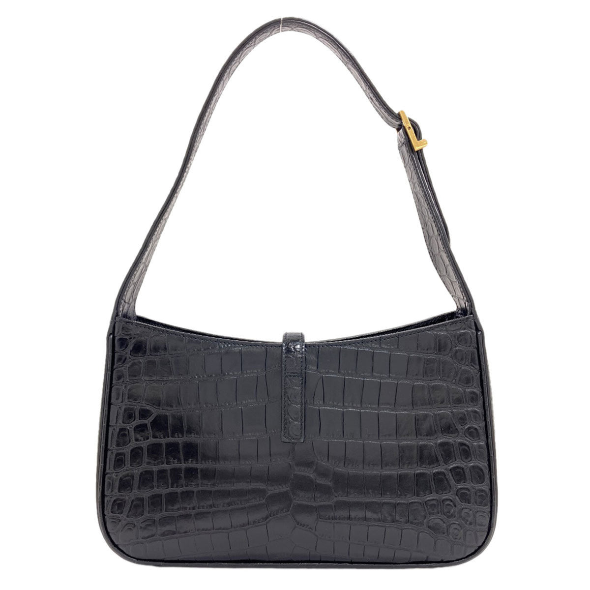 Yves Saint Laurent Black Leather Shoulder Bag (Pre-Owned)