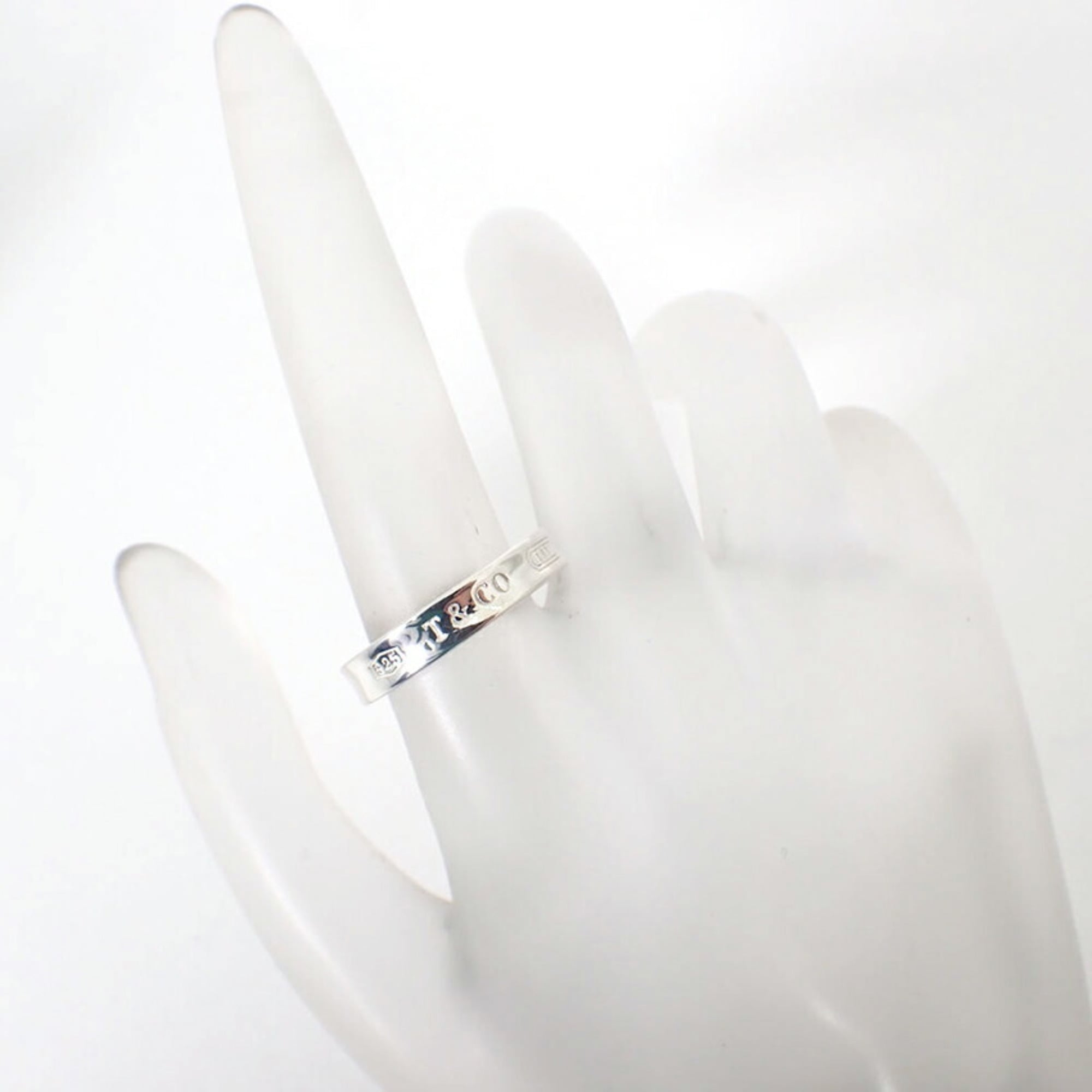 Tiffany Sterling Silver 925 Band Ring (Pre-Owned)