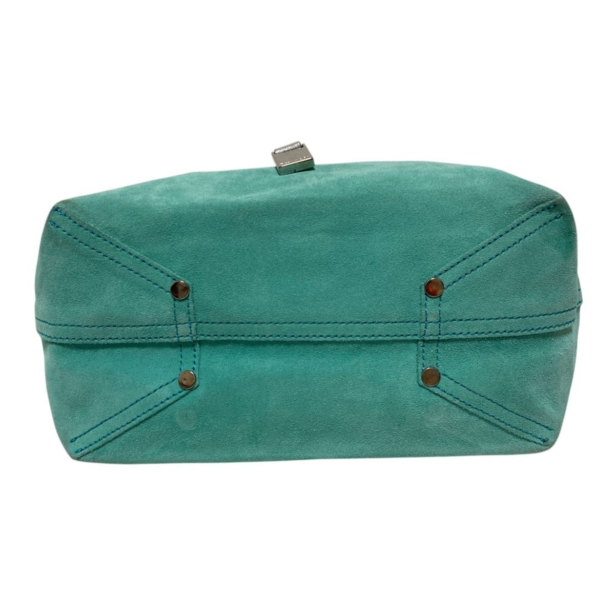 Tiffany Blue Leather Tote Bag (Pre-Owned)