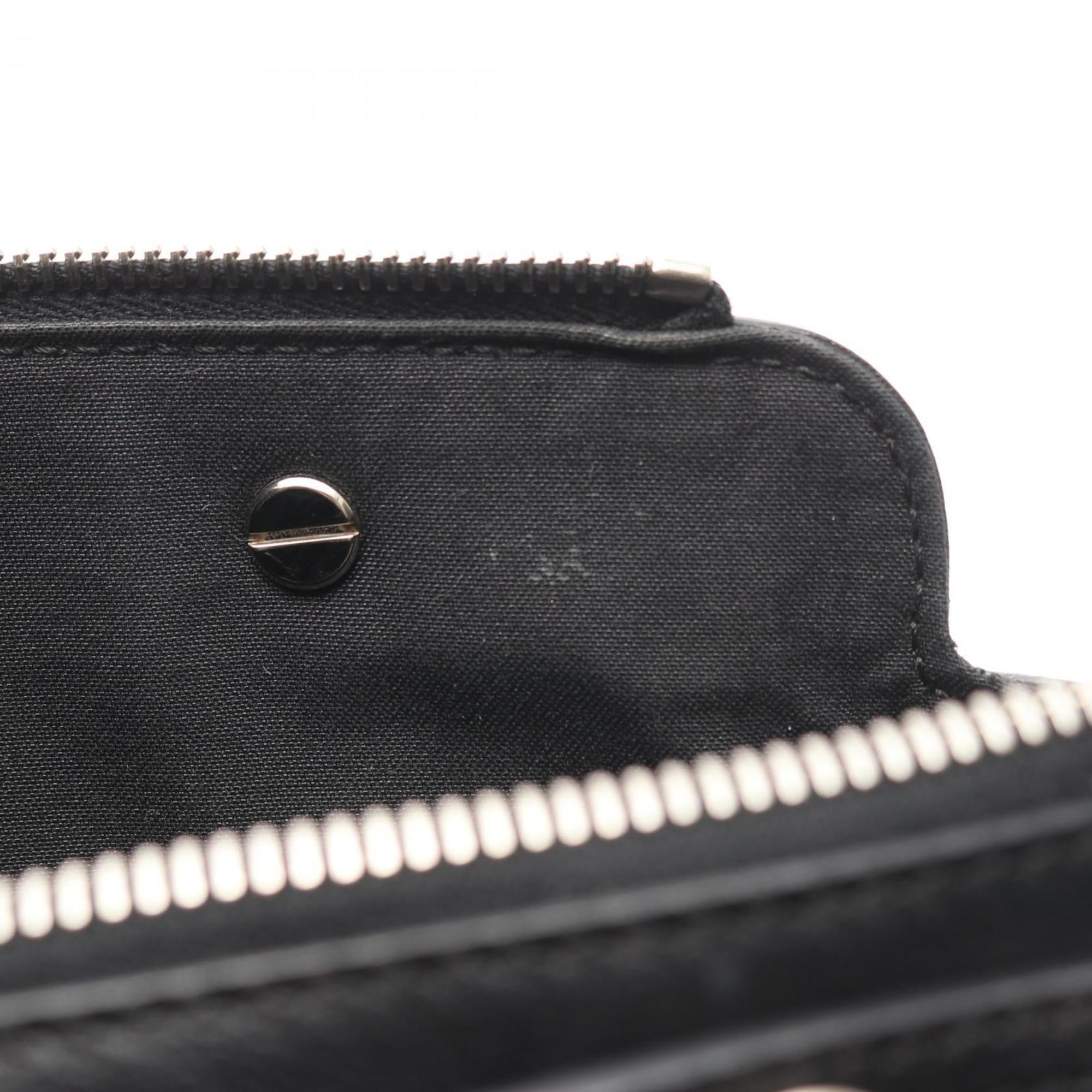 Fendi Black Multi-Color Leather Handbag (Pre-Owned)