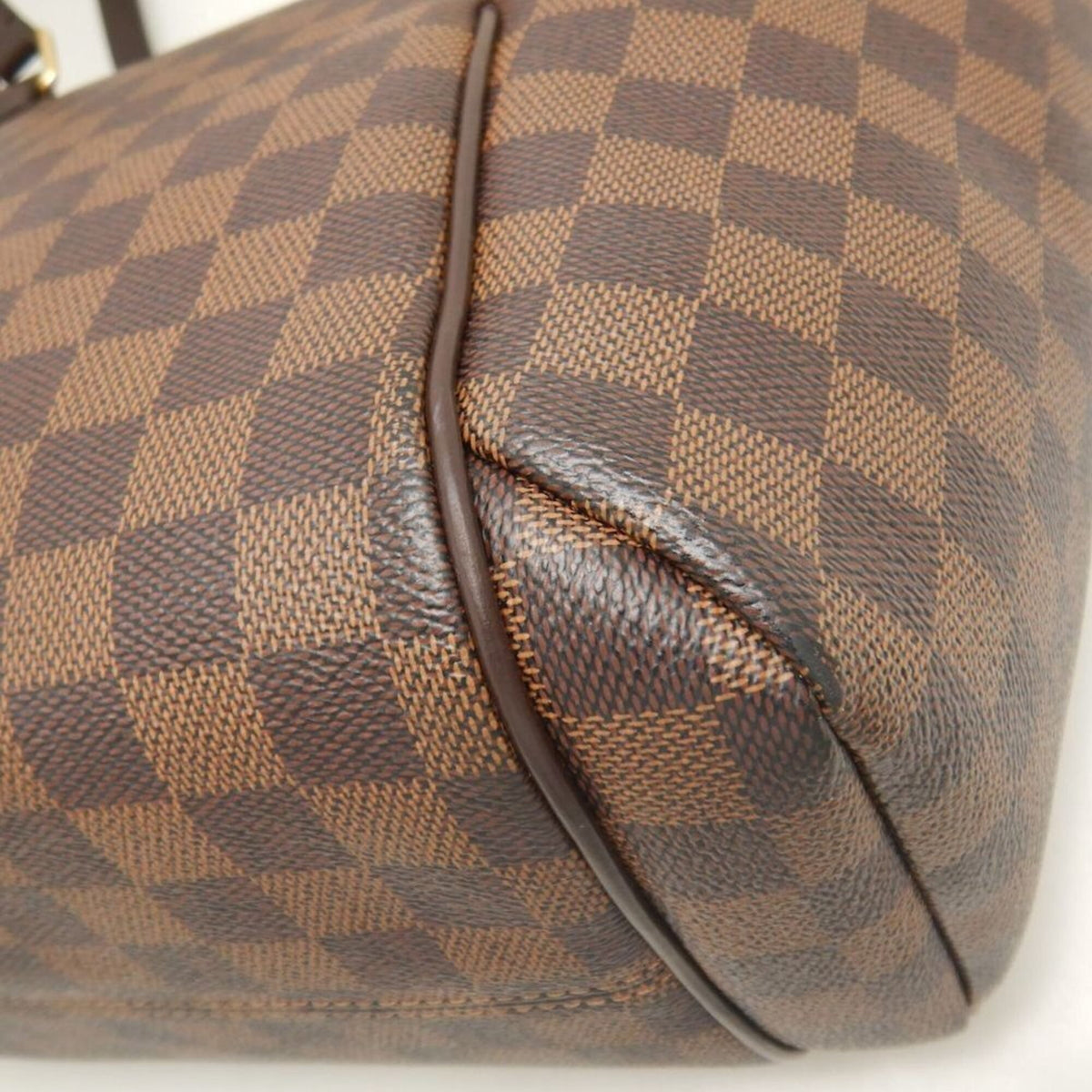 Louis Vuitton Damier Canvas Ebene Damier Canvas Tote Bag (Pre-Owned)