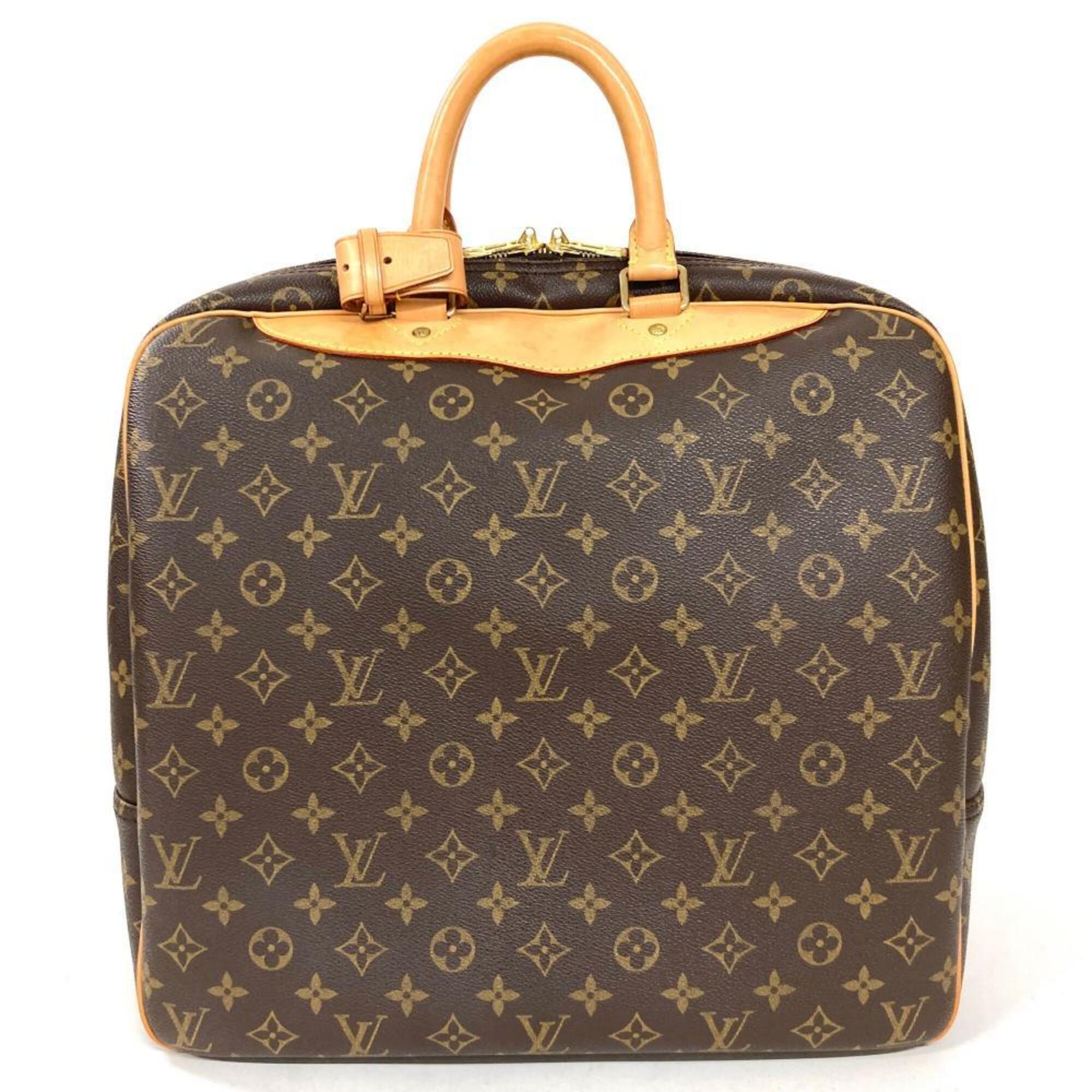 Louis Vuitton Brown Monogram Canvas Boston Bag (Pre-Owned)