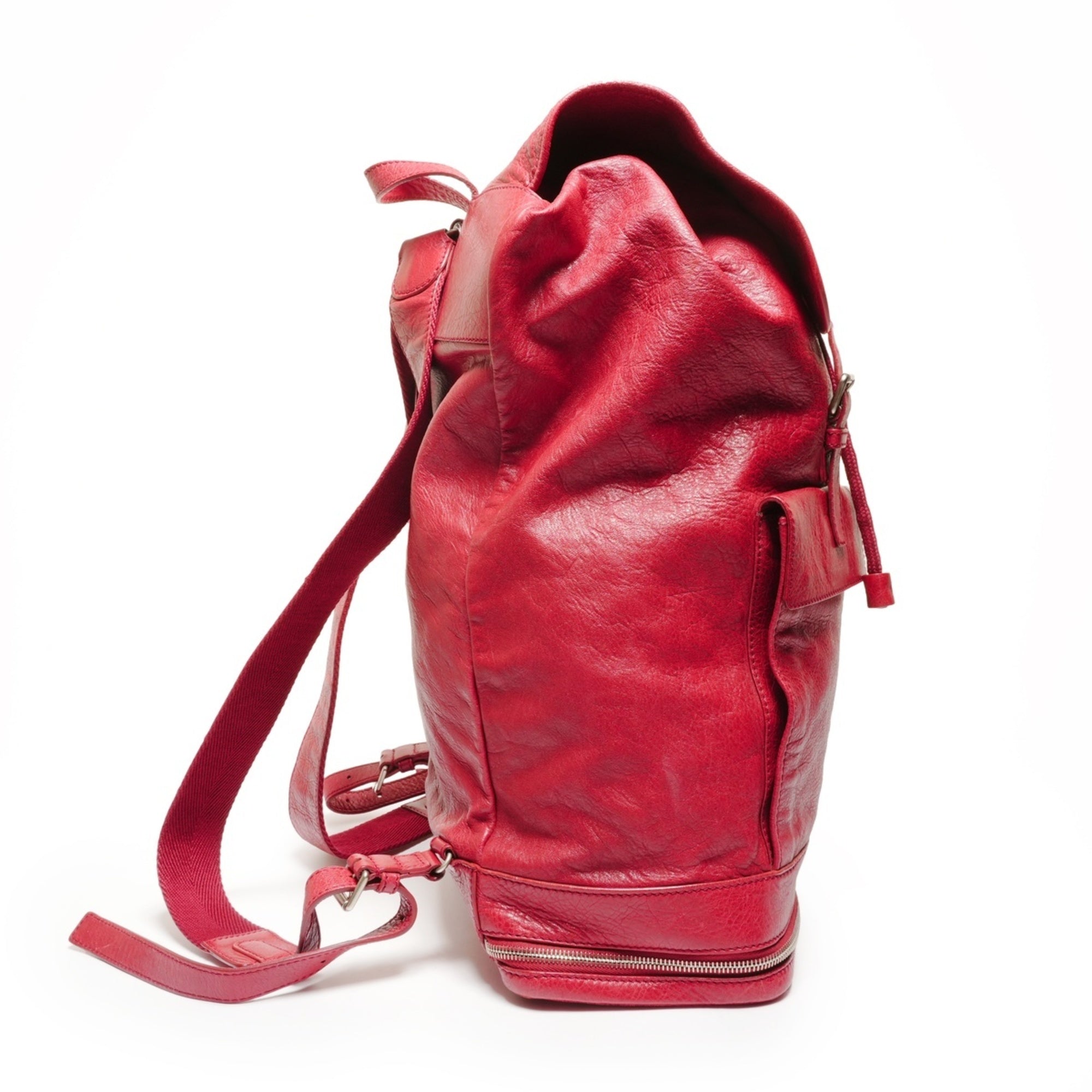 Balenciaga Red Color Backpack (Pre-Owned)