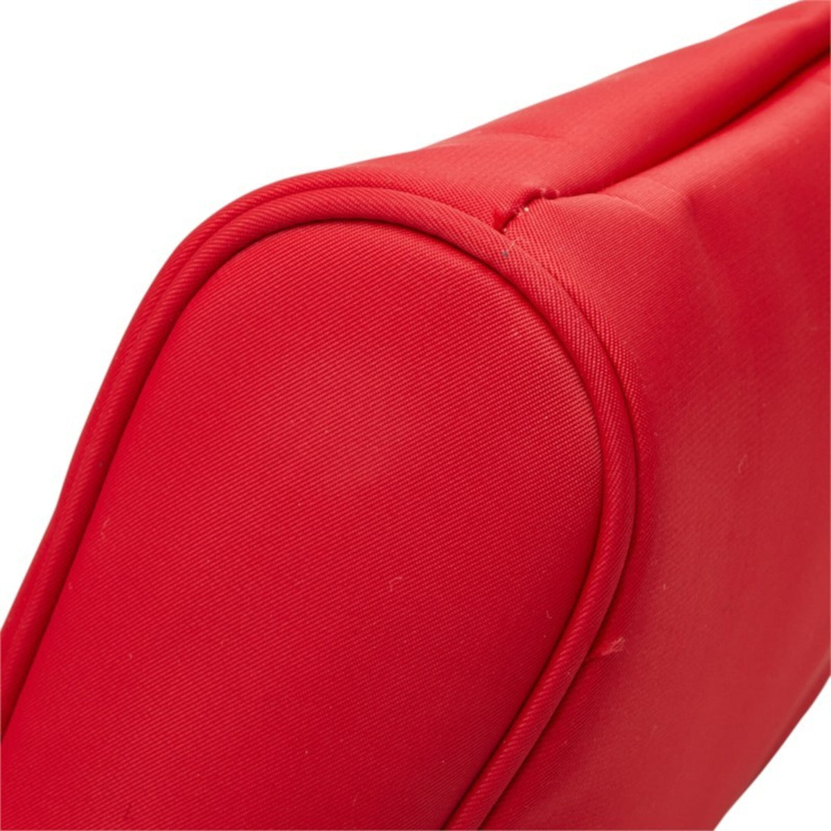 Celine Red Color Nylon Handbag (Pre-Owned)