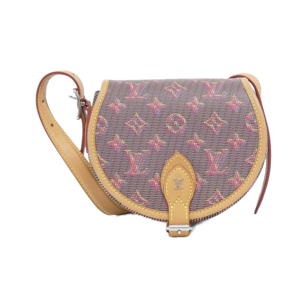 Louis Vuitton Pink Rose Leather Shoulder Bag (Pre-Owned)
