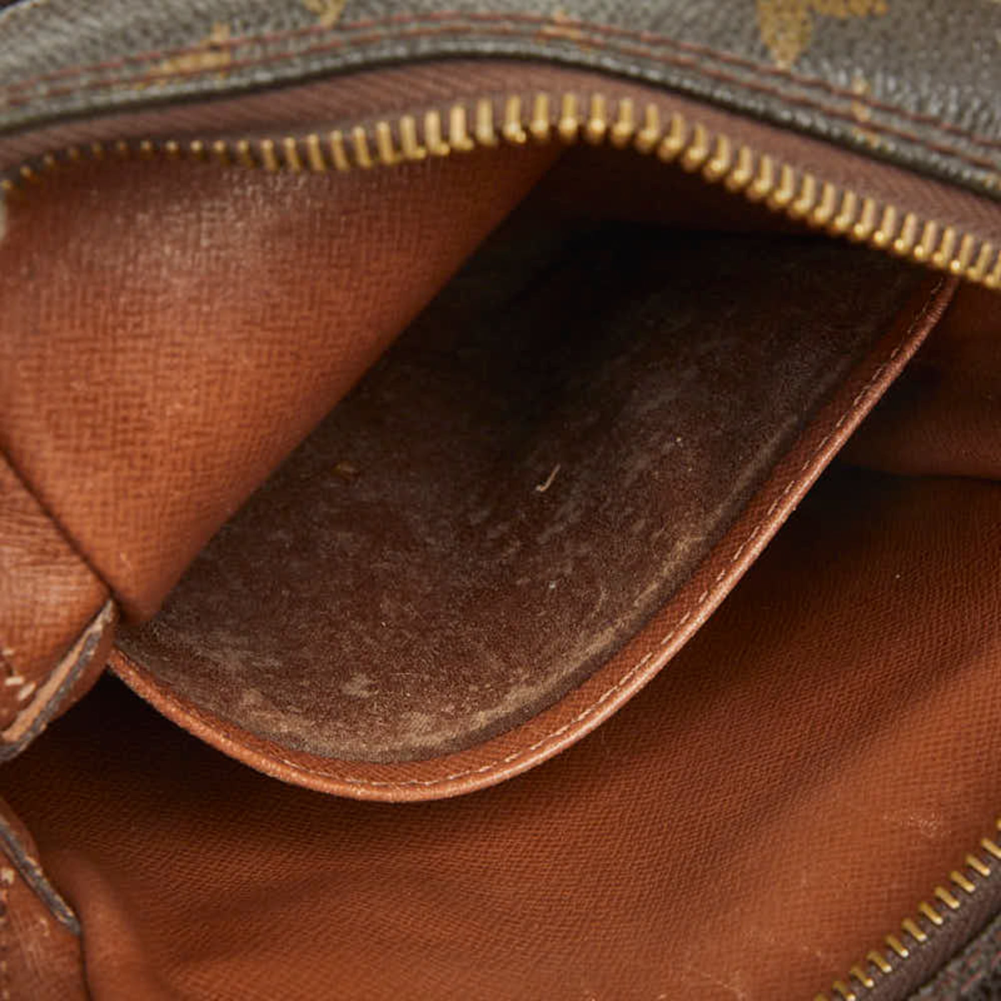 Louis Vuitton Brown Pvc Leather Shoulder Bag (Pre-Owned)
