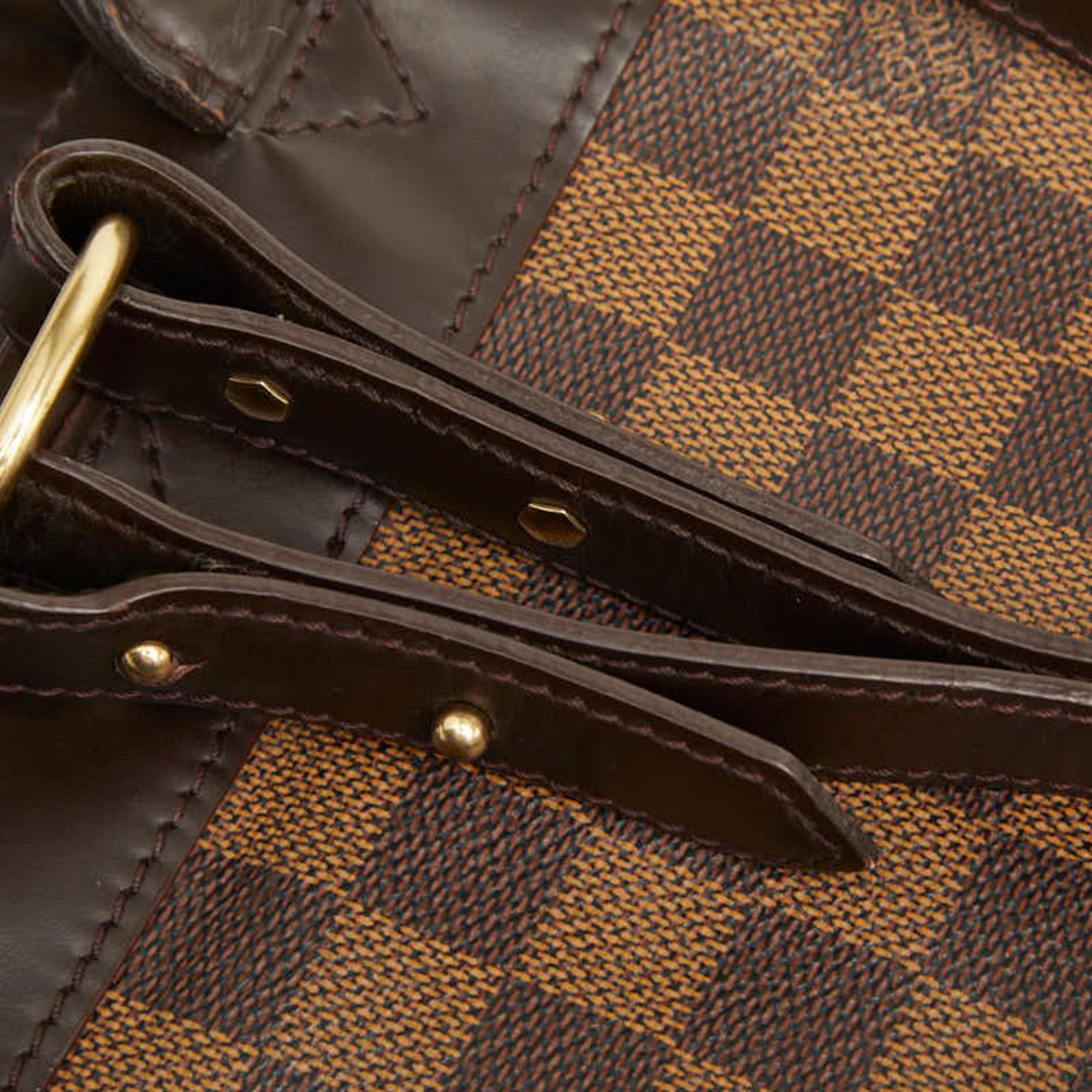 Louis Vuitton Brown Pvc Leather Backpack (Pre-Owned)