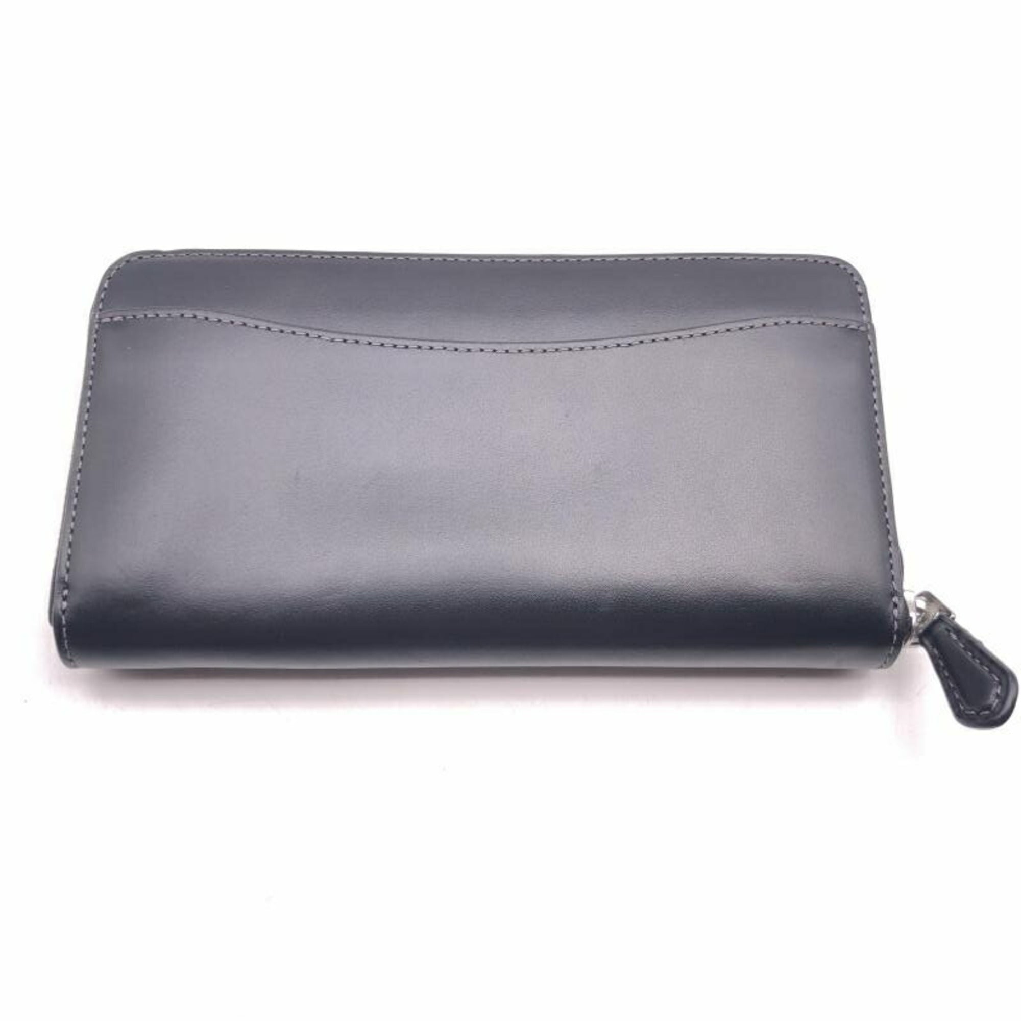Coach Black Long Wallet (Bi-Fold) (Pre-Owned)