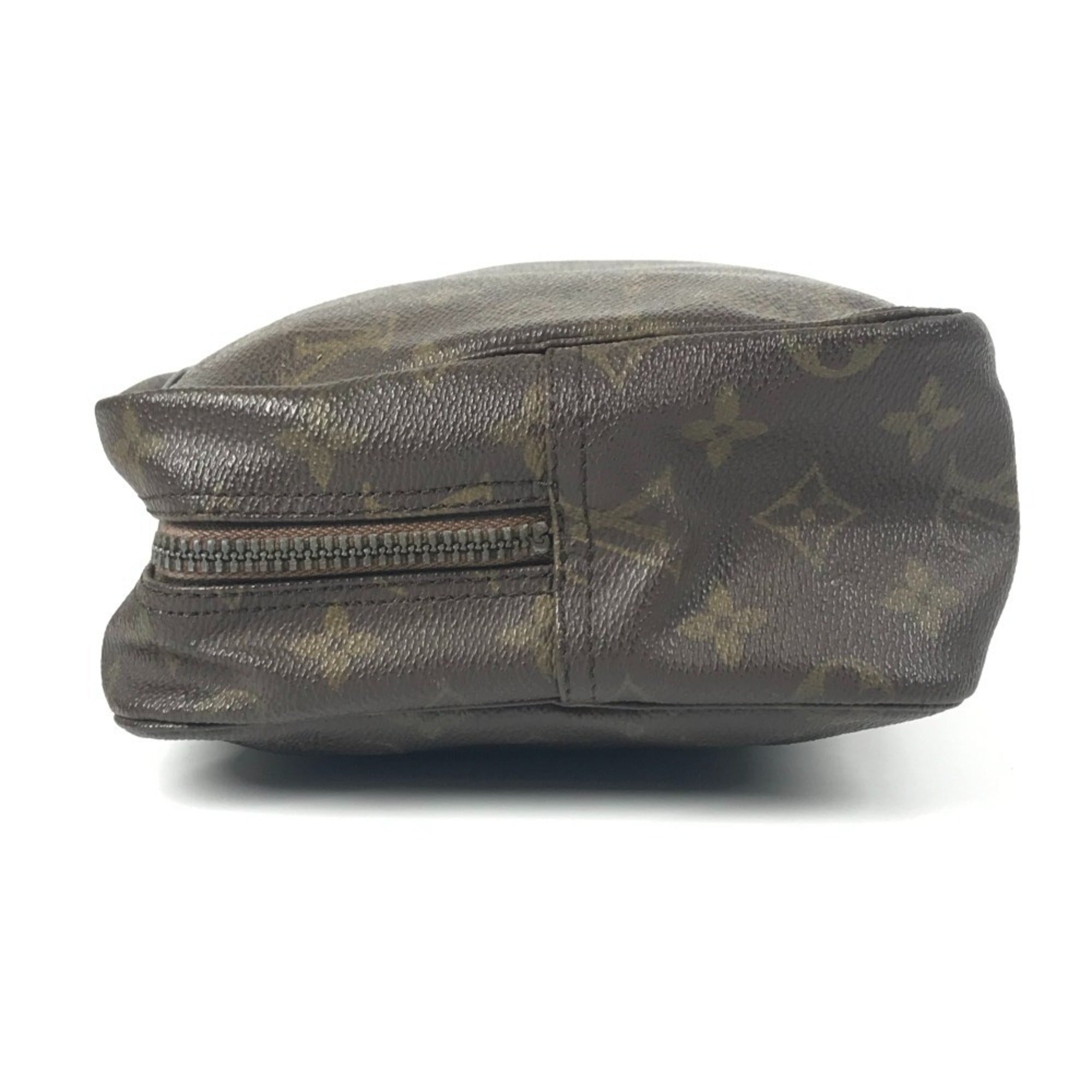 Louis Vuitton Monogram Brown Monogram Clutch Bag Pouch (Pre-Owned)