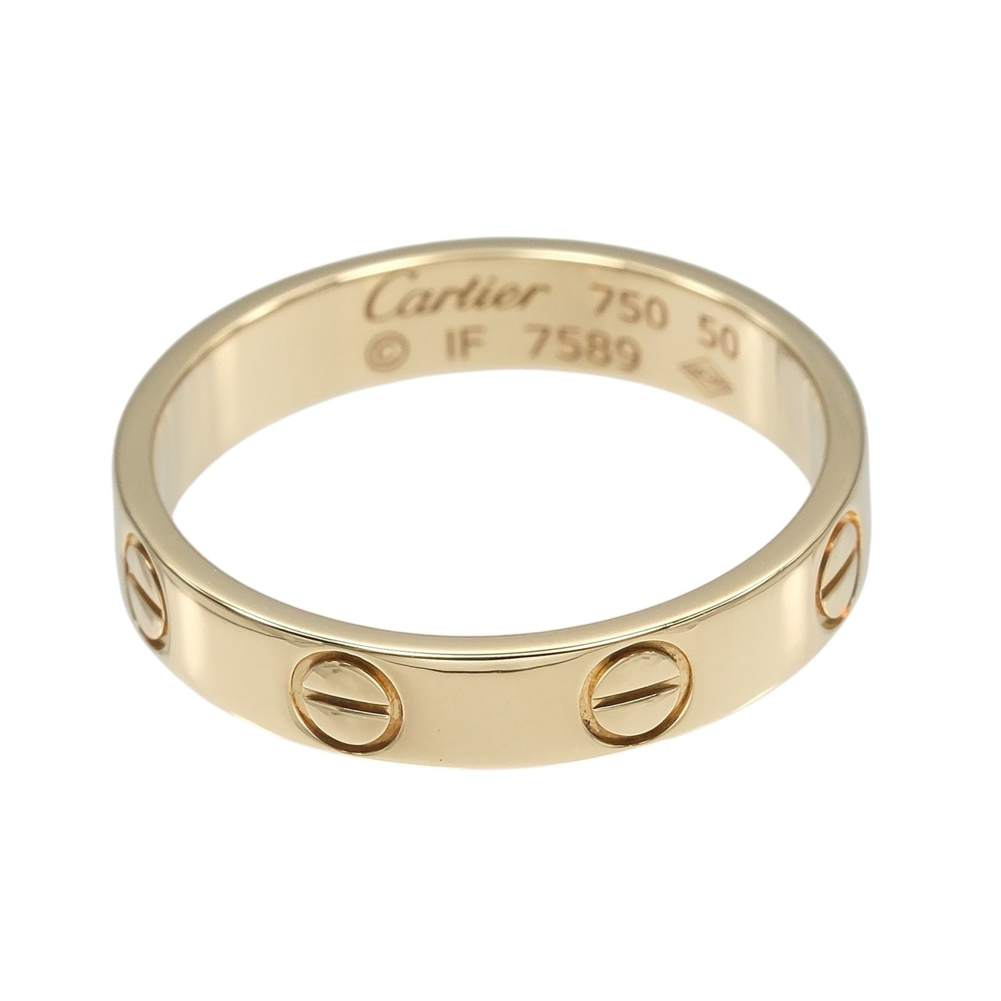 Cartier Yellow Gold Yellow Gold (18K) Band Ring (Pre-Owned)