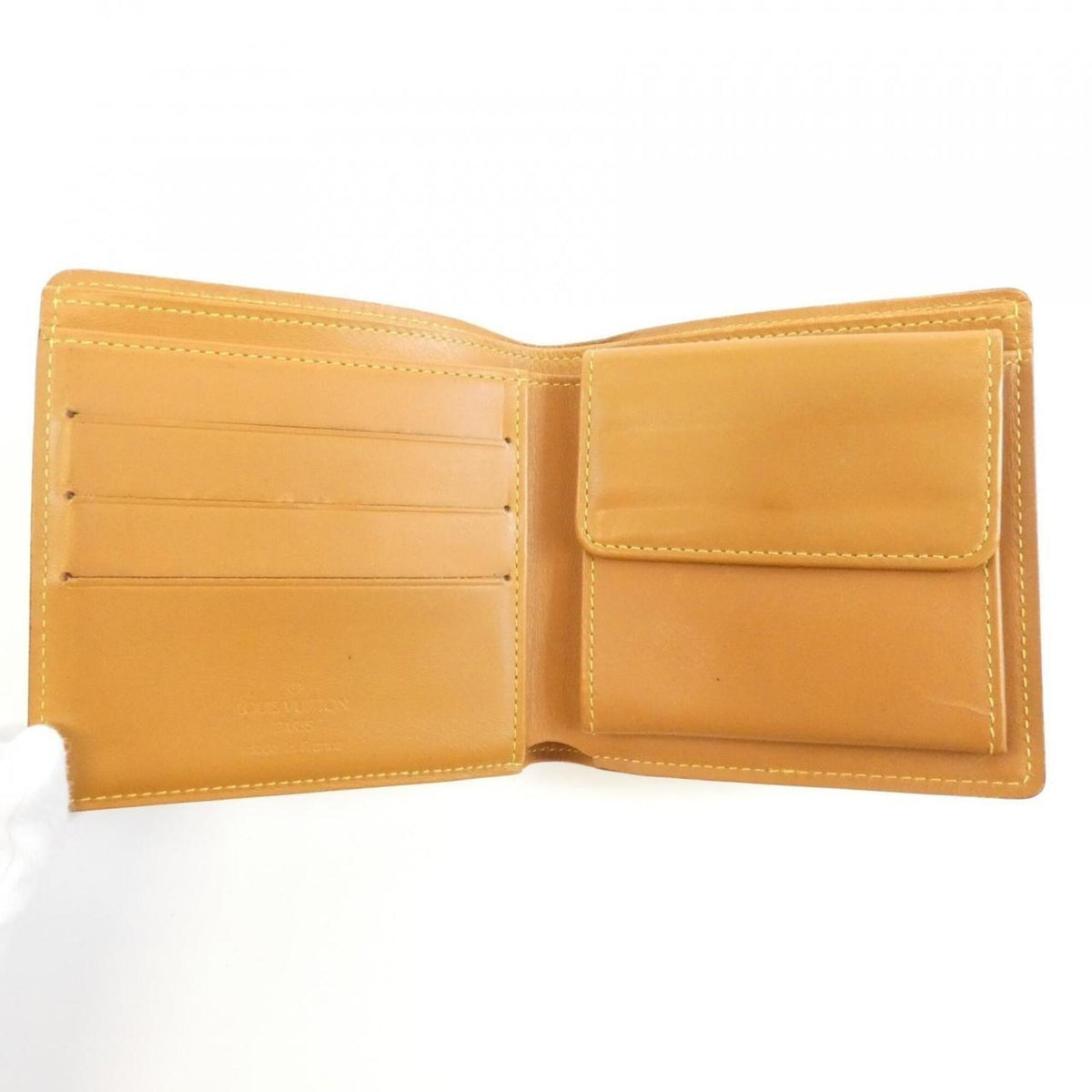 Louis Vuitton Caramel Leather Phone Wallet (Pre-Owned)