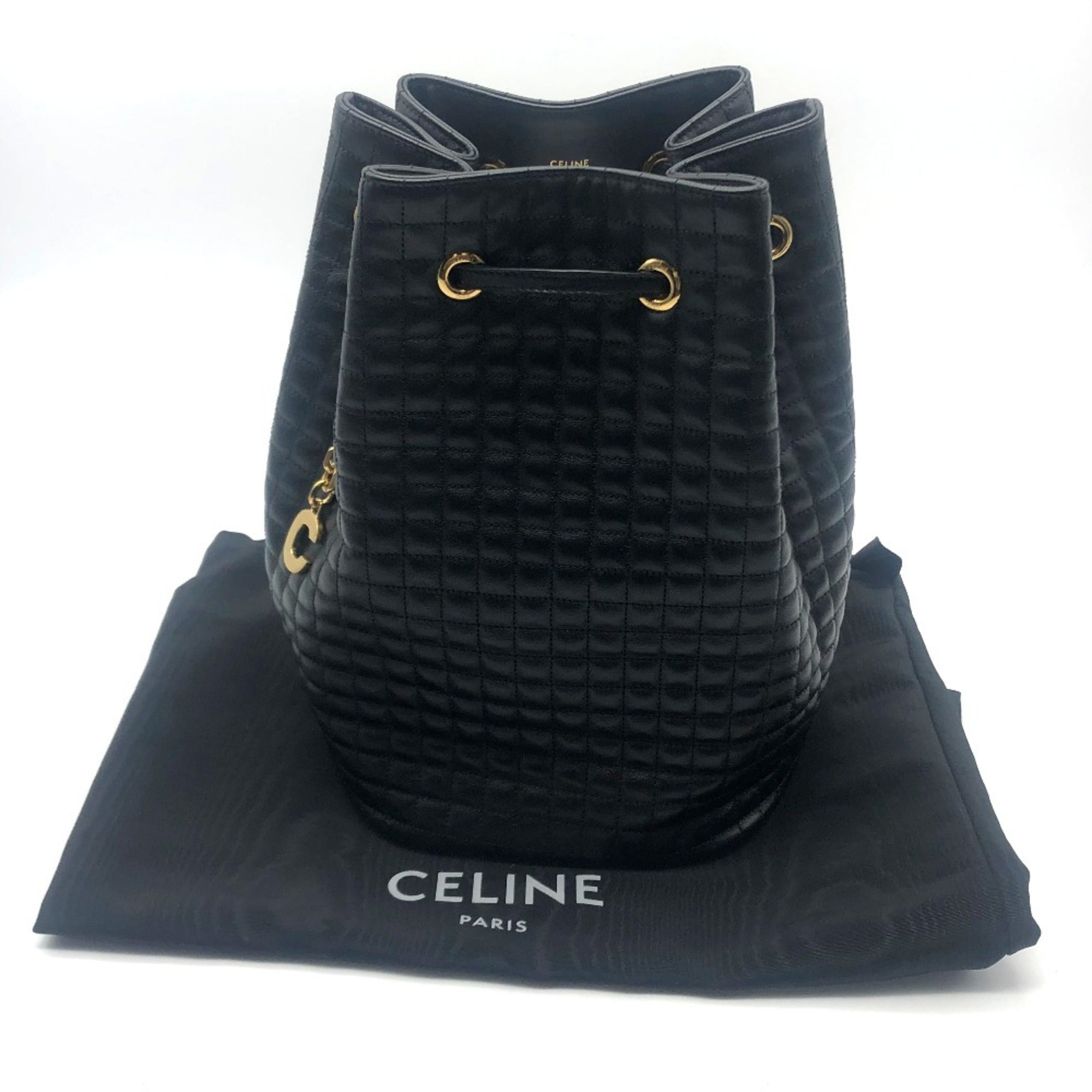 Celine Black Leather Backpack (Pre-Owned)