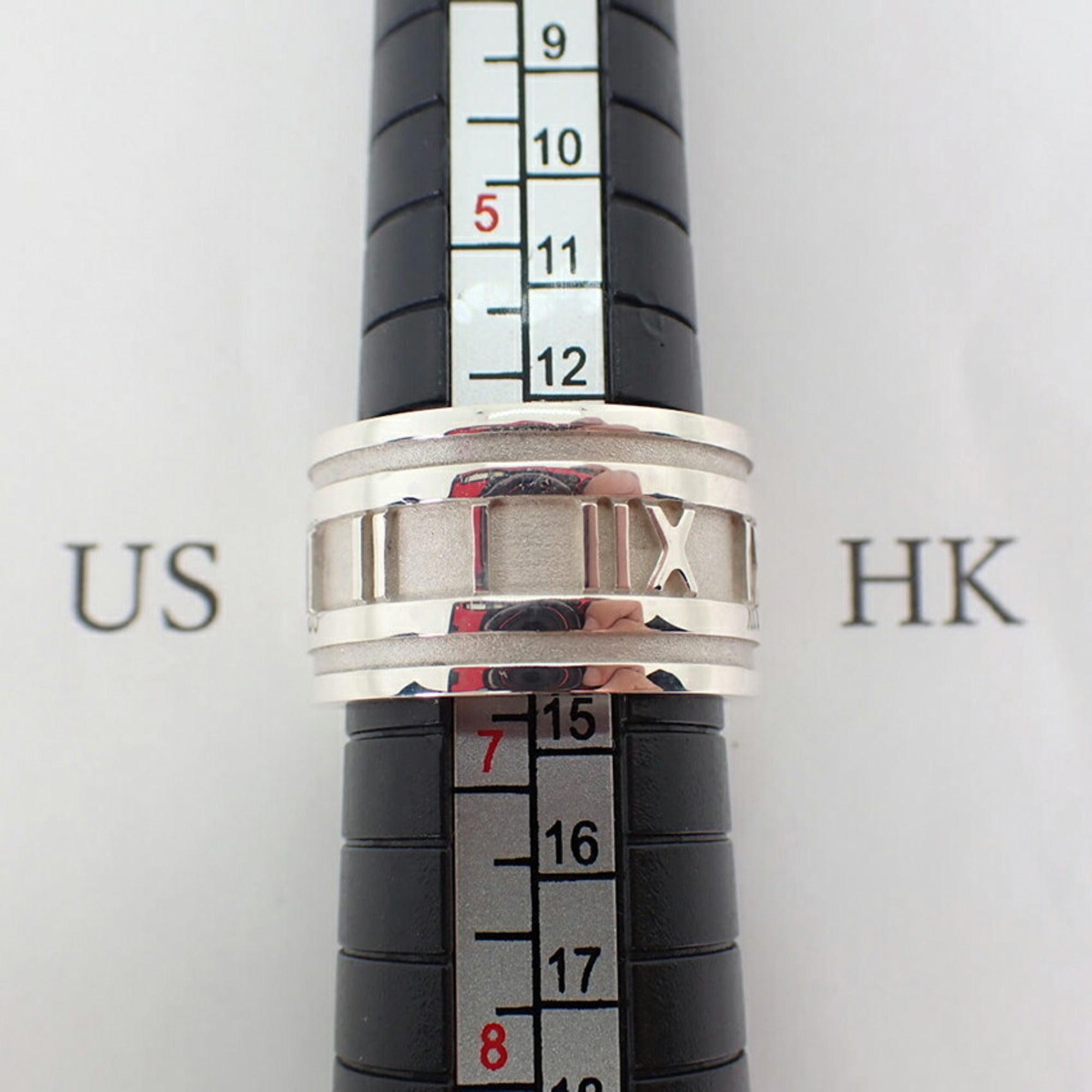 Tiffany Sterling Silver 925 Band Ring (Pre-Owned)