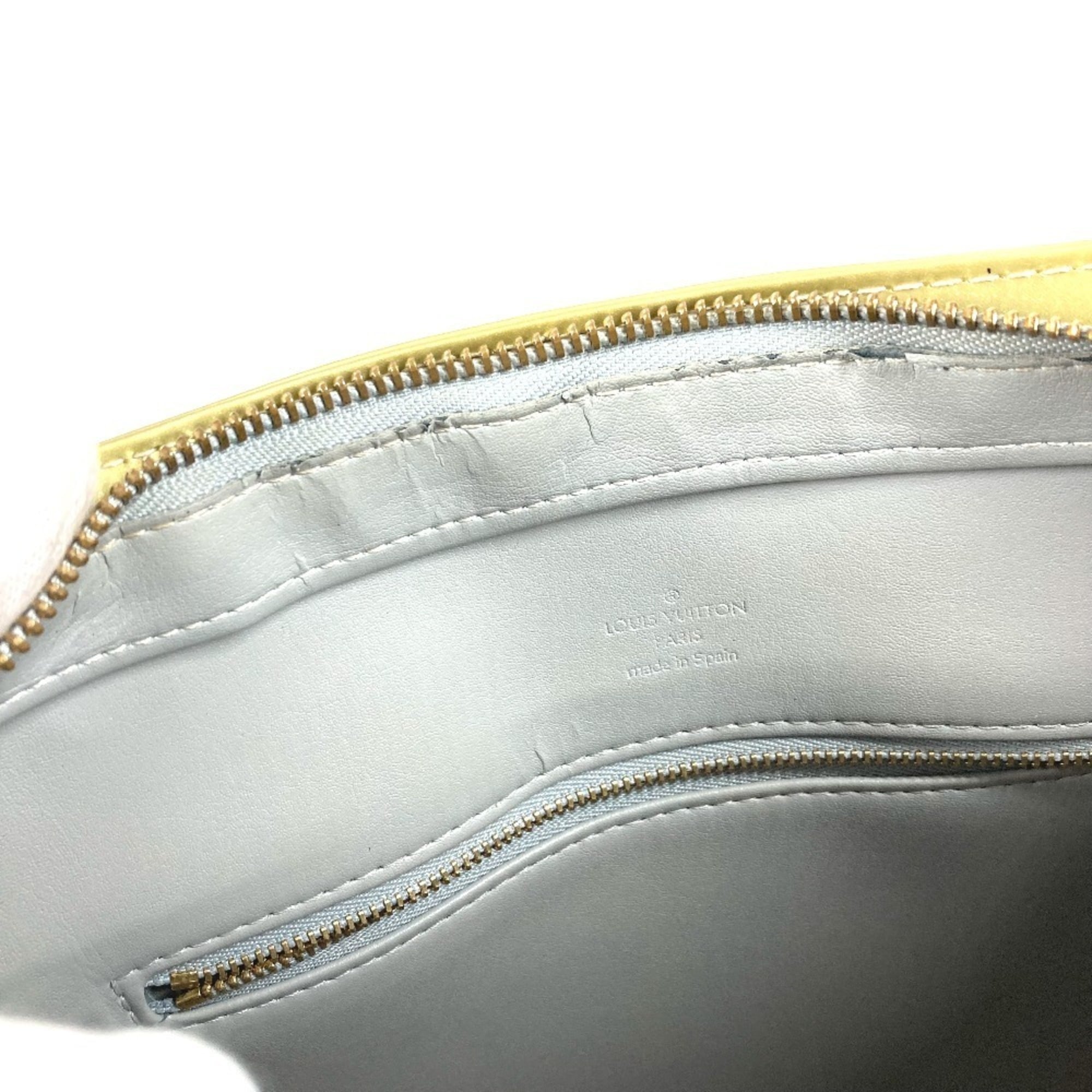 Louis Vuitton Monogram Vernis Gray Gris Monogram Vernis Shoulder Bag (Pre-Owned)