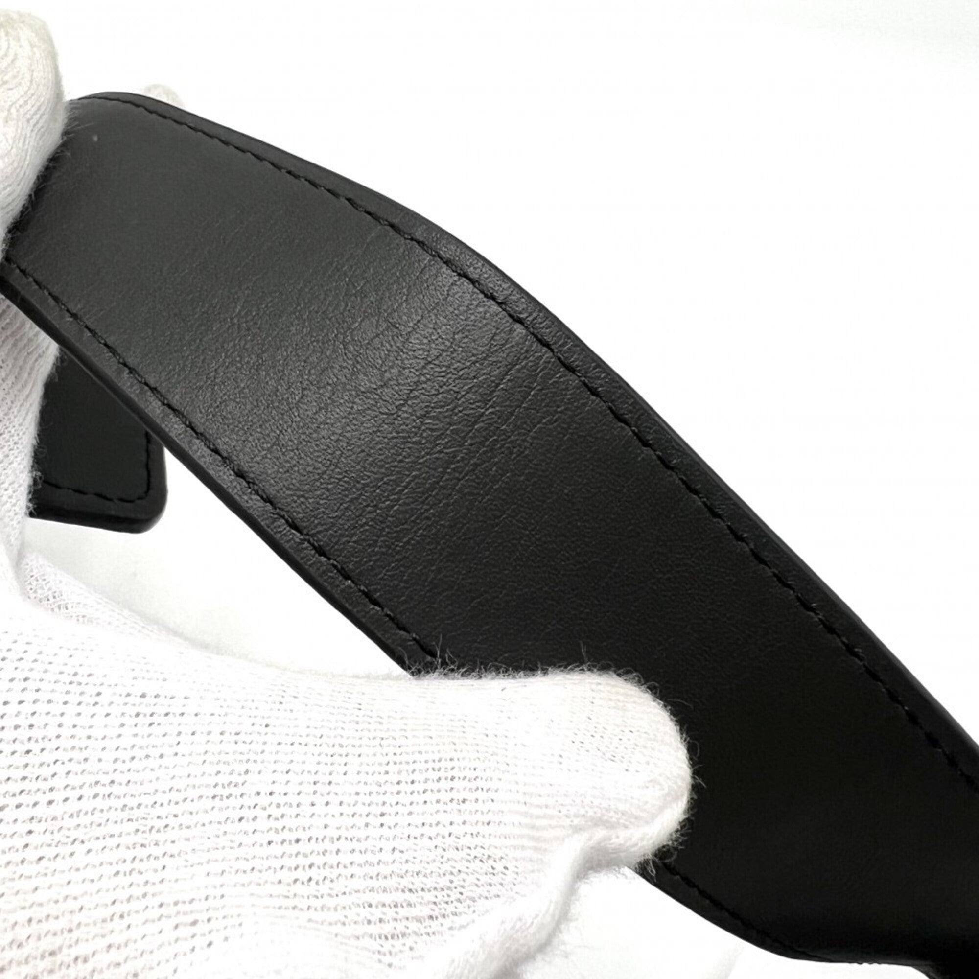 Louis Vuitton Black Leather Fanny Pack (Pre-Owned)
