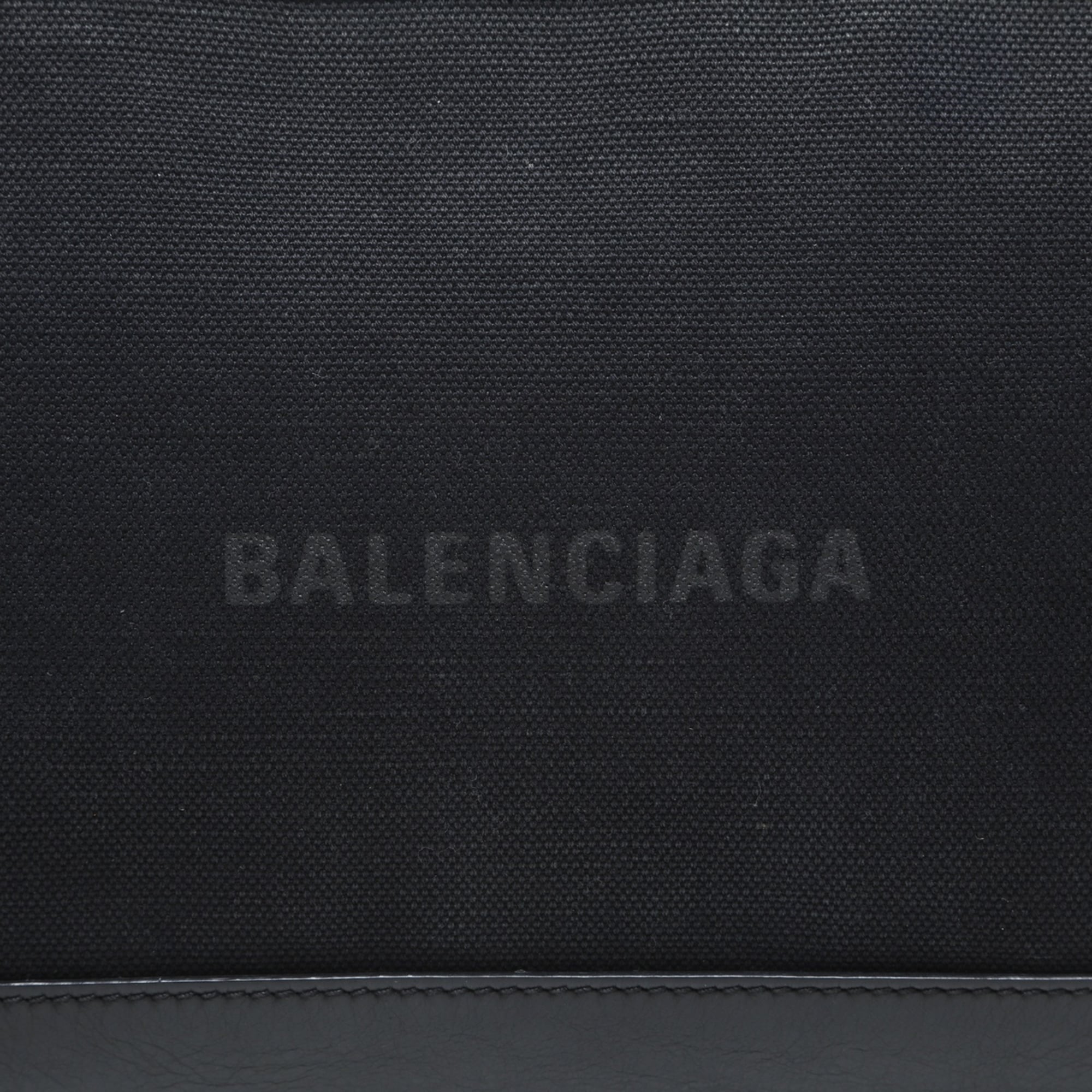 Balenciaga Black Canvas Clutch Bag (Pre-Owned)